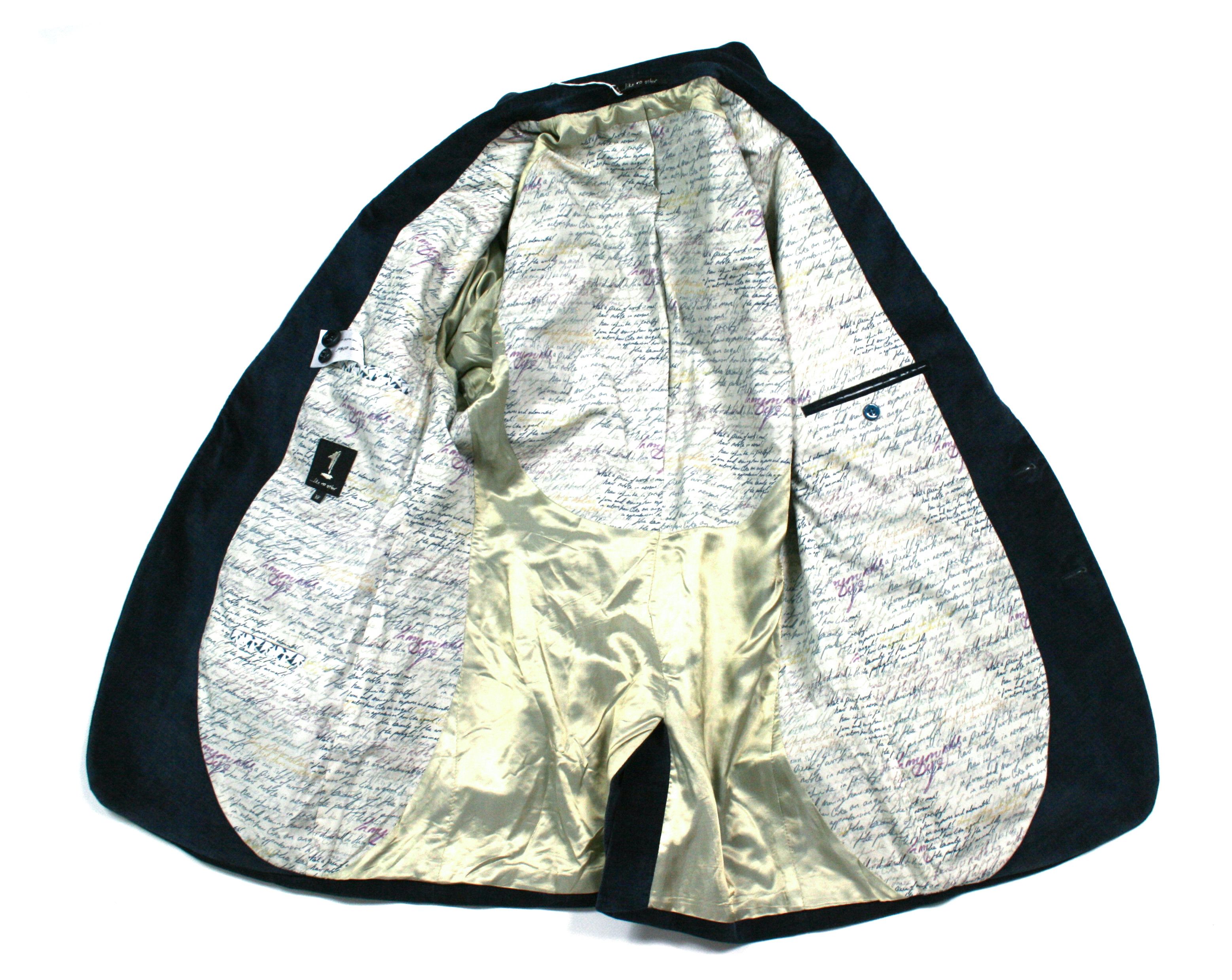 Other 1 Like No Other Velour Soft Blazer 38 Size Size 38R - 10 Thumbnail