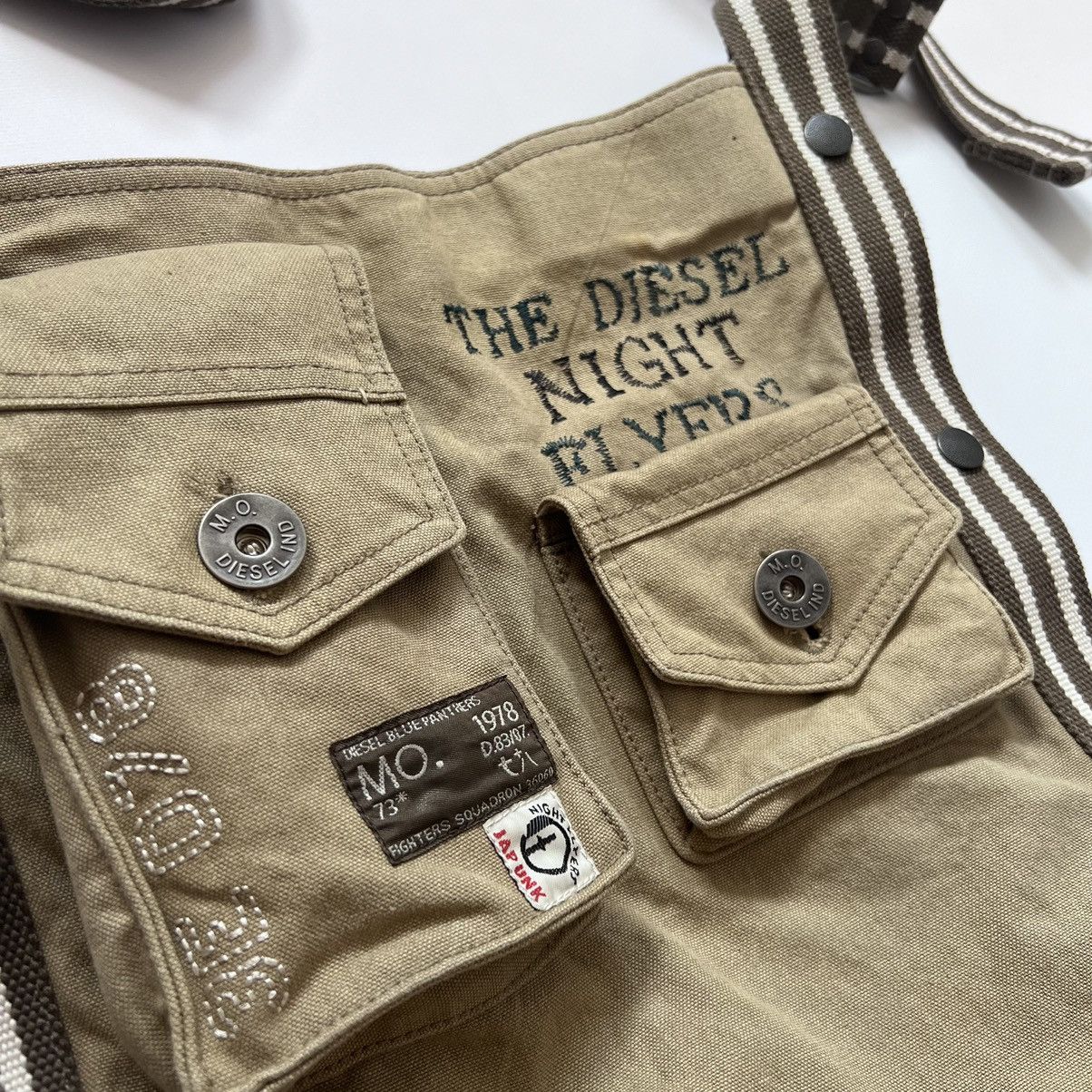 Diesel Diesel vintage night flyers cargo shoulder bag Size ONE SIZE - 3 Thumbnail