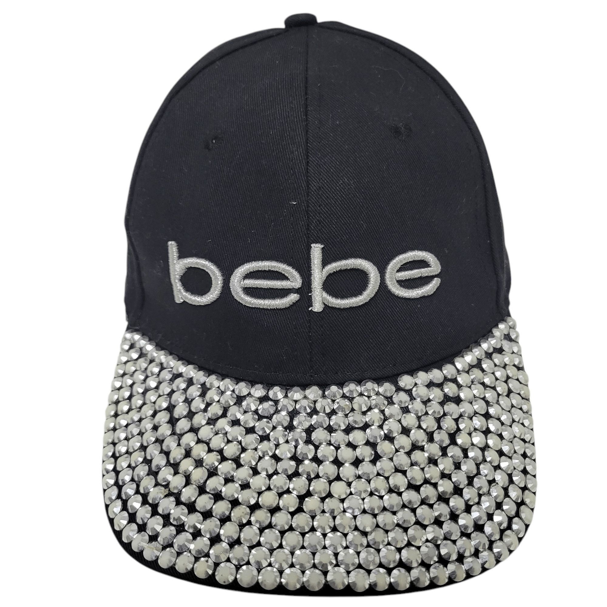 Bebe Bebe Rhinestone Crystal Sparkle Baseball Hat Cap One Size Size ONE SIZE - 1 Thumbnail
