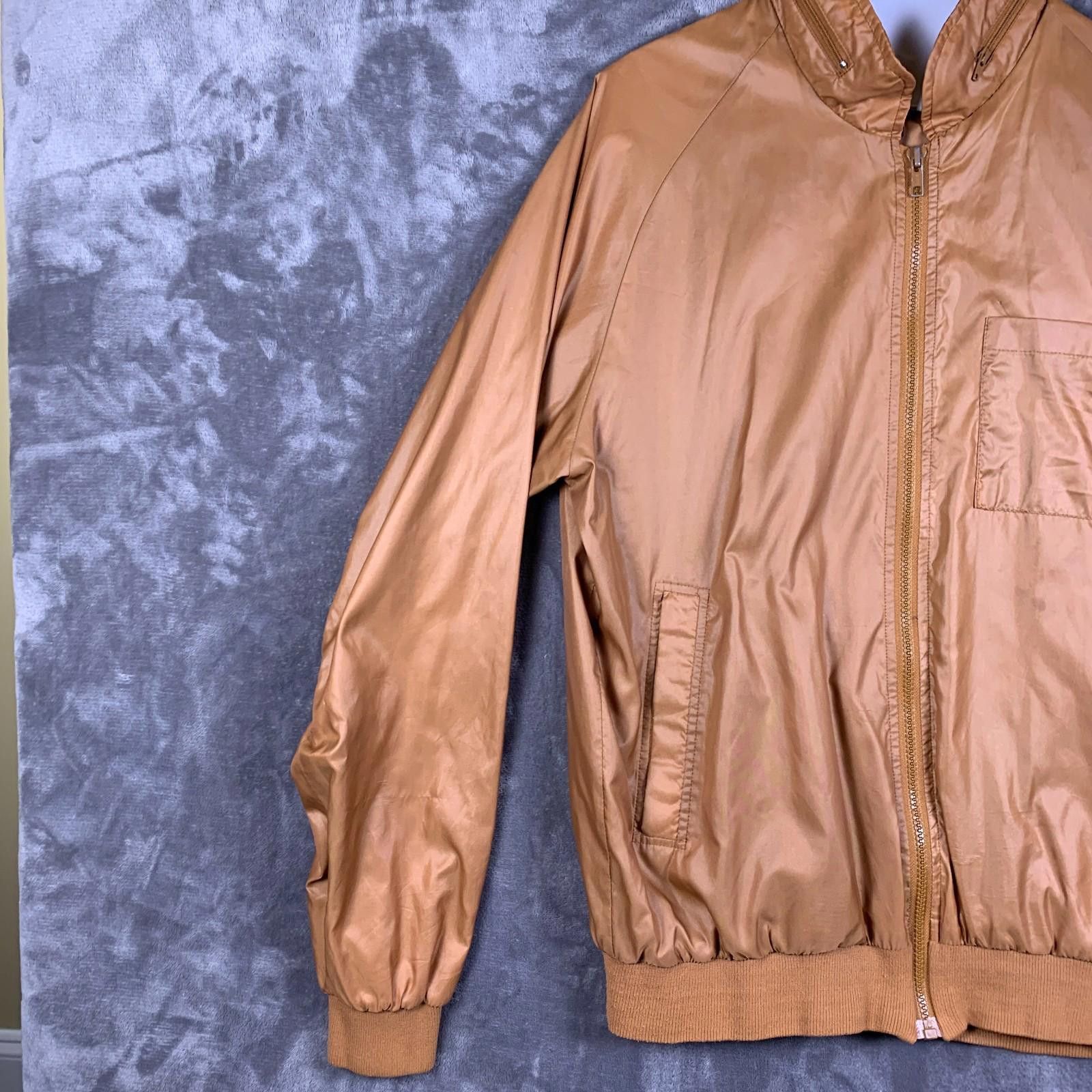 Designer Vintage Mens Duckster M Windbreaker Brown (296) Size US M / EU 48-50 / 2 - 7 Thumbnail