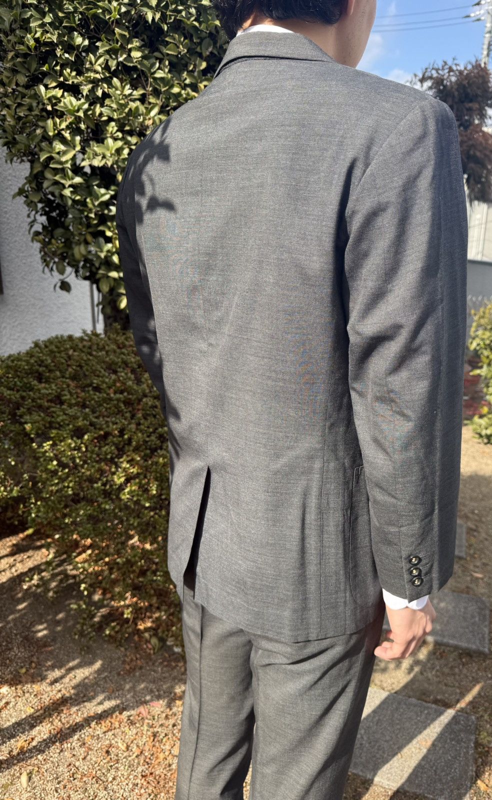 Other Spring&Autumn Vintage Japanese Suit – Tetoron × Nichibo Size 44R - 17 Thumbnail