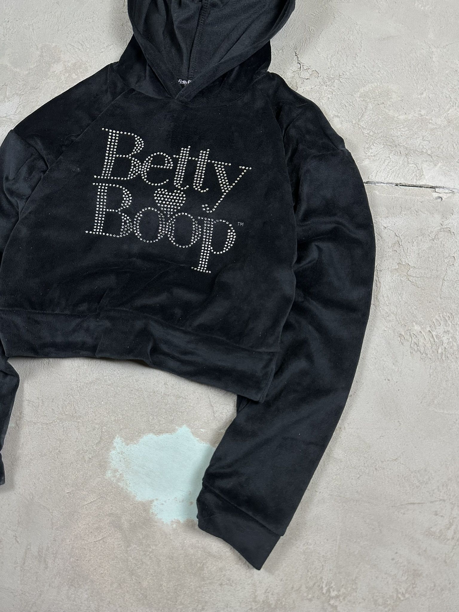 Cartoon Network × Vintage Vintage Y2k Betty Boop Crystal Zip Sweatshirt Hoodie Size XS / US 0-2 / IT 36-38 - 4 Thumbnail