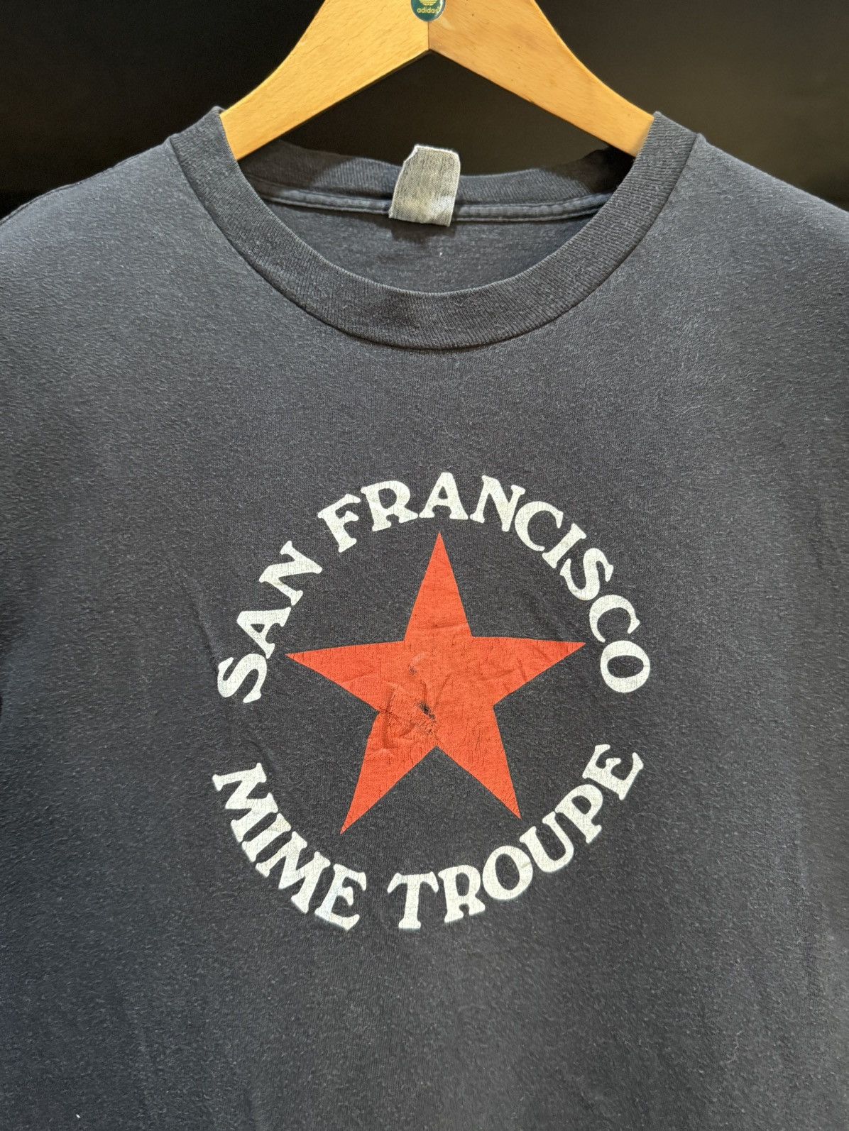 Other Vintage 80s Mime Troupe San Francisco Political Comedy Faded Size US M / EU 48-50 / 2 - 2 Thumbnail