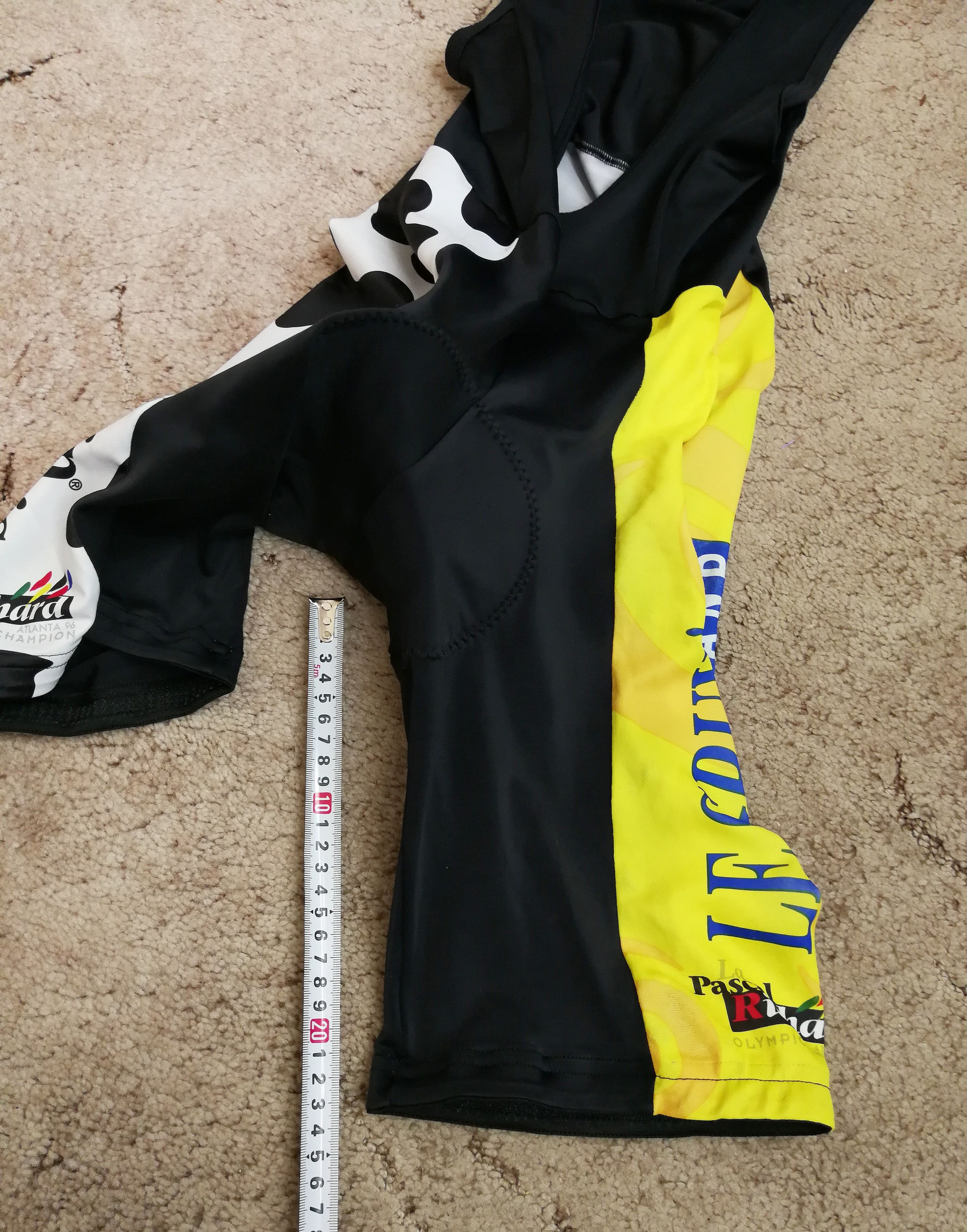 Other Vintage Biemme Cycling Jersey & Bib Shorts Henniez La Fondue Size US XL / EU 56 / 4 - 12 Thumbnail