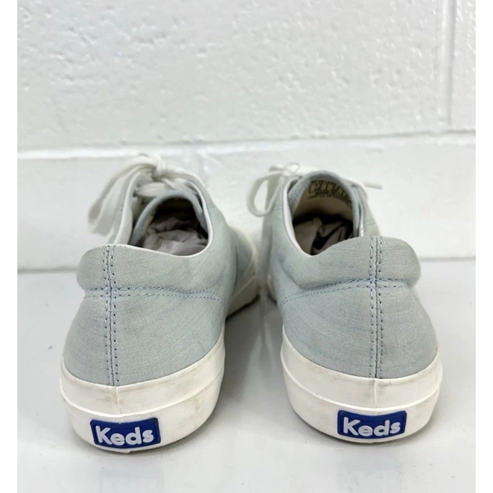 Keds Keds Champion Canvas Lace Up Sneaker Light Blue Denim / Women’s Size 7 Size US 7 / IT 37 - 5 Thumbnail