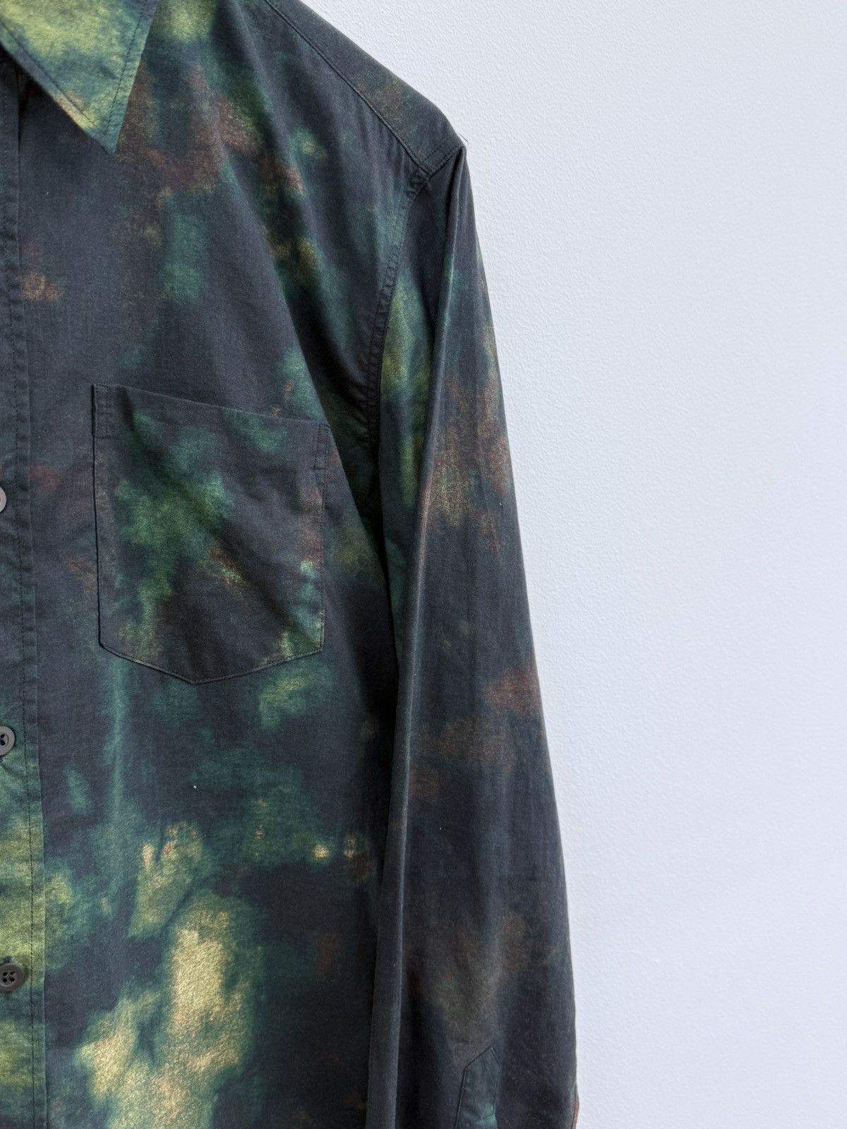 Dries Van Noten Dries Van Noten Dyed Button Up Shirt Size US M / EU 48-50 / 2 - 5 Thumbnail