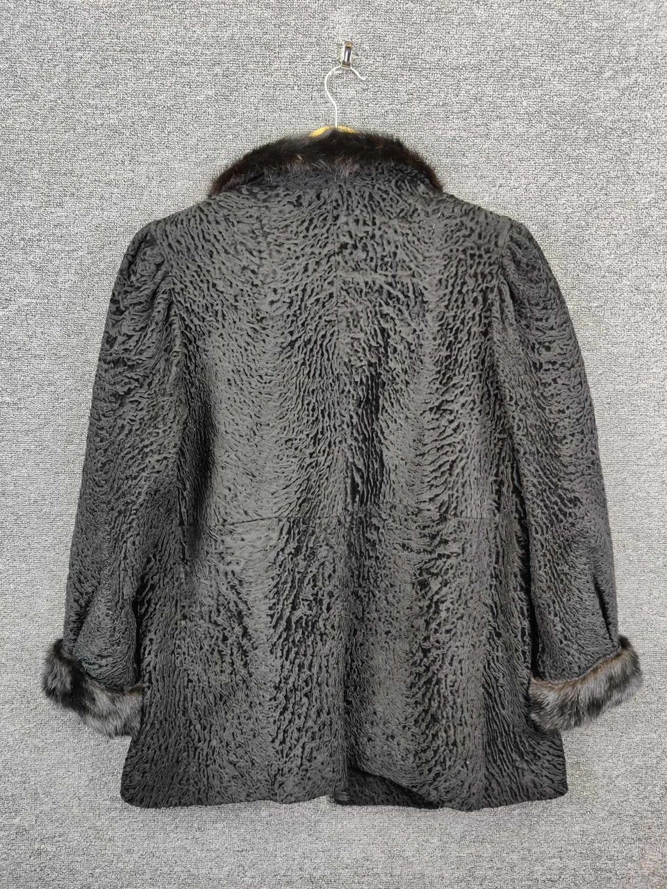 Other Fosma France Faux Fur Suede Leather Coat Jacket Size US M / EU 48-50 / 2 - 6 Thumbnail