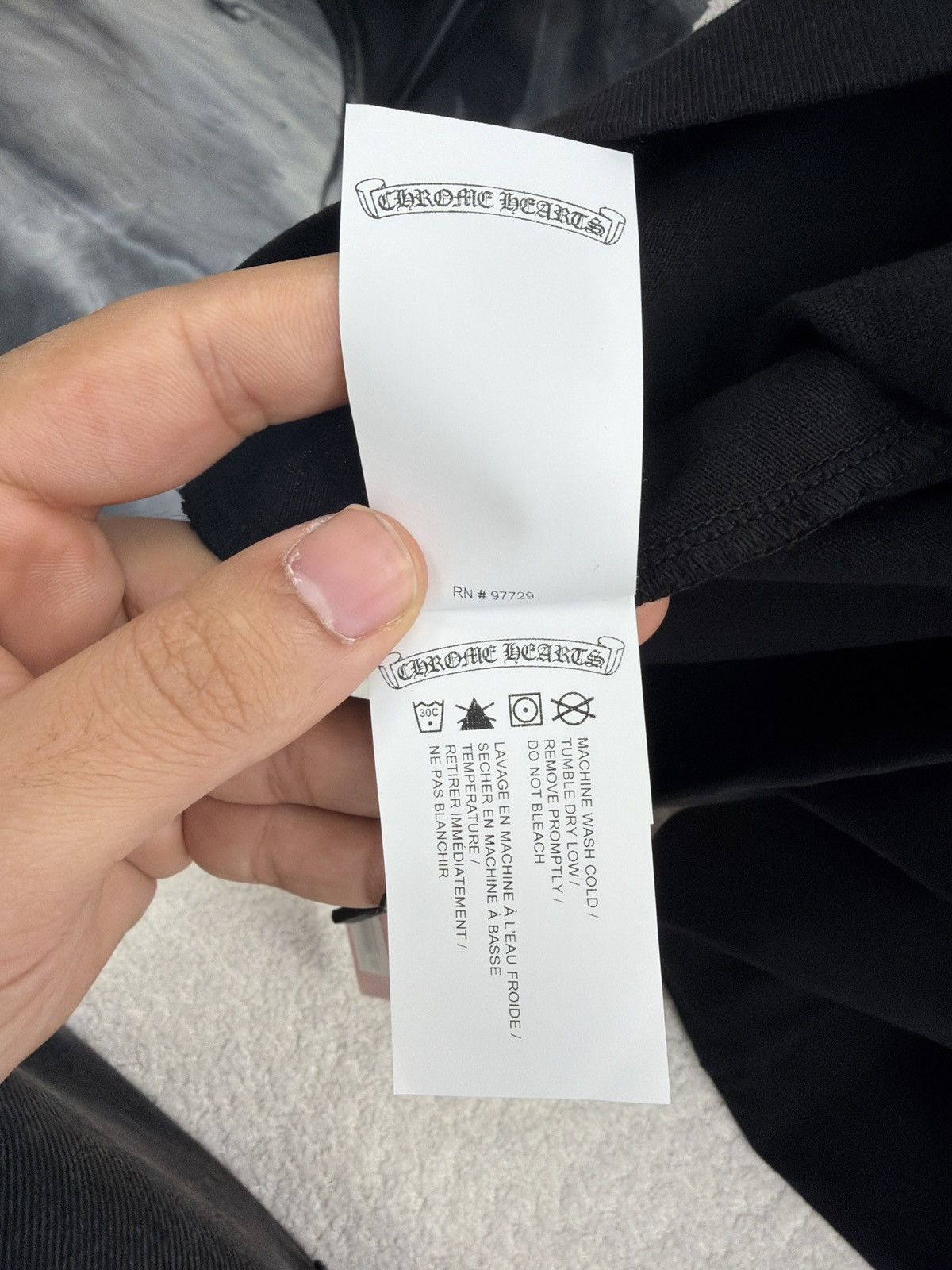 Chrome Hearts Chrome Hearts Eye Chart Leather Tag Tee Size US M / EU 48-50 / 2 - 6 Thumbnail