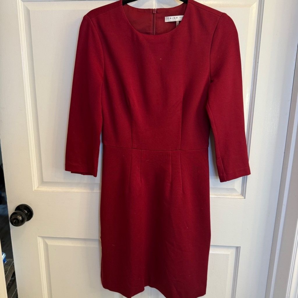 Trina Turk Women's Trina Turk Dress, Size0?, Red Size XS / US 0-2 / IT 36-38 - 1 Thumbnail