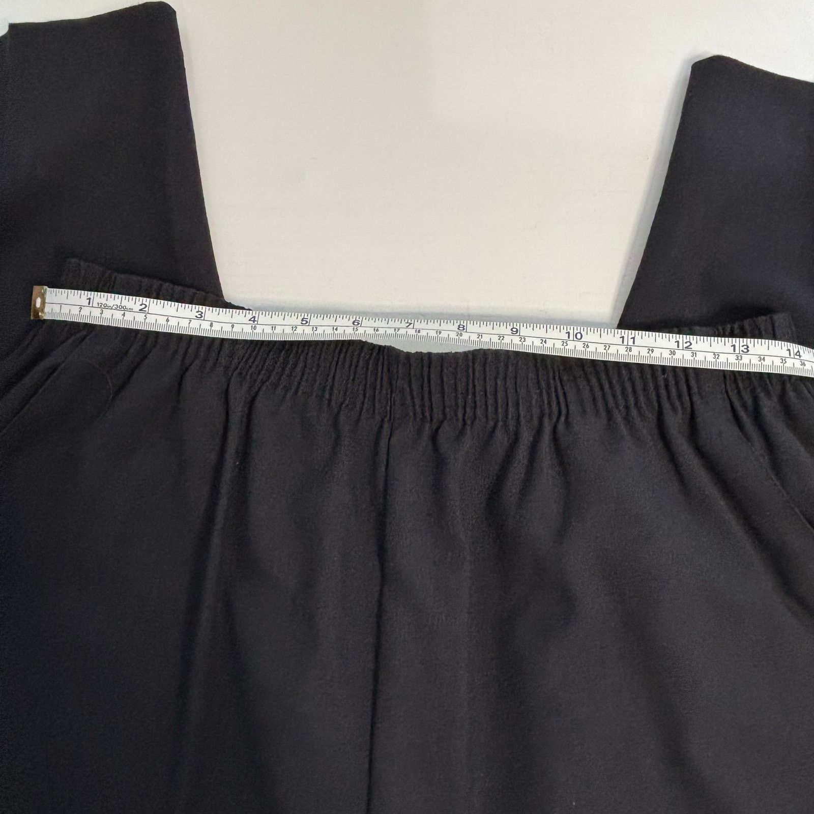 Other Briggs New York Black Pull-On Pants Size 14 Elastic Waist Size 36" / US 14 / IT 50 - 6 Thumbnail