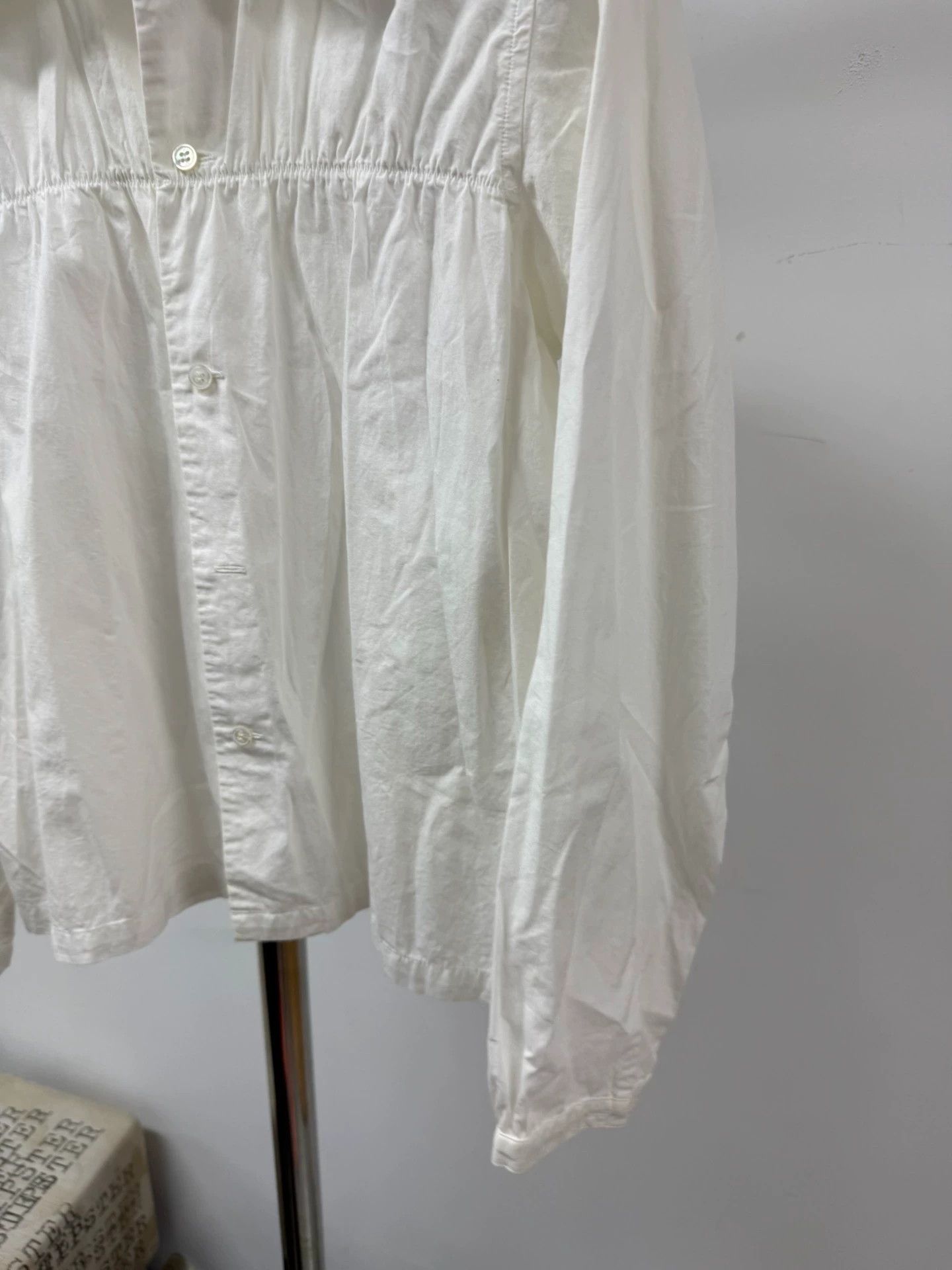Comme des Garcons Comme des Garçons gathered ruffle collar shirt Size S / US 4 / IT 40 - 3 Thumbnail