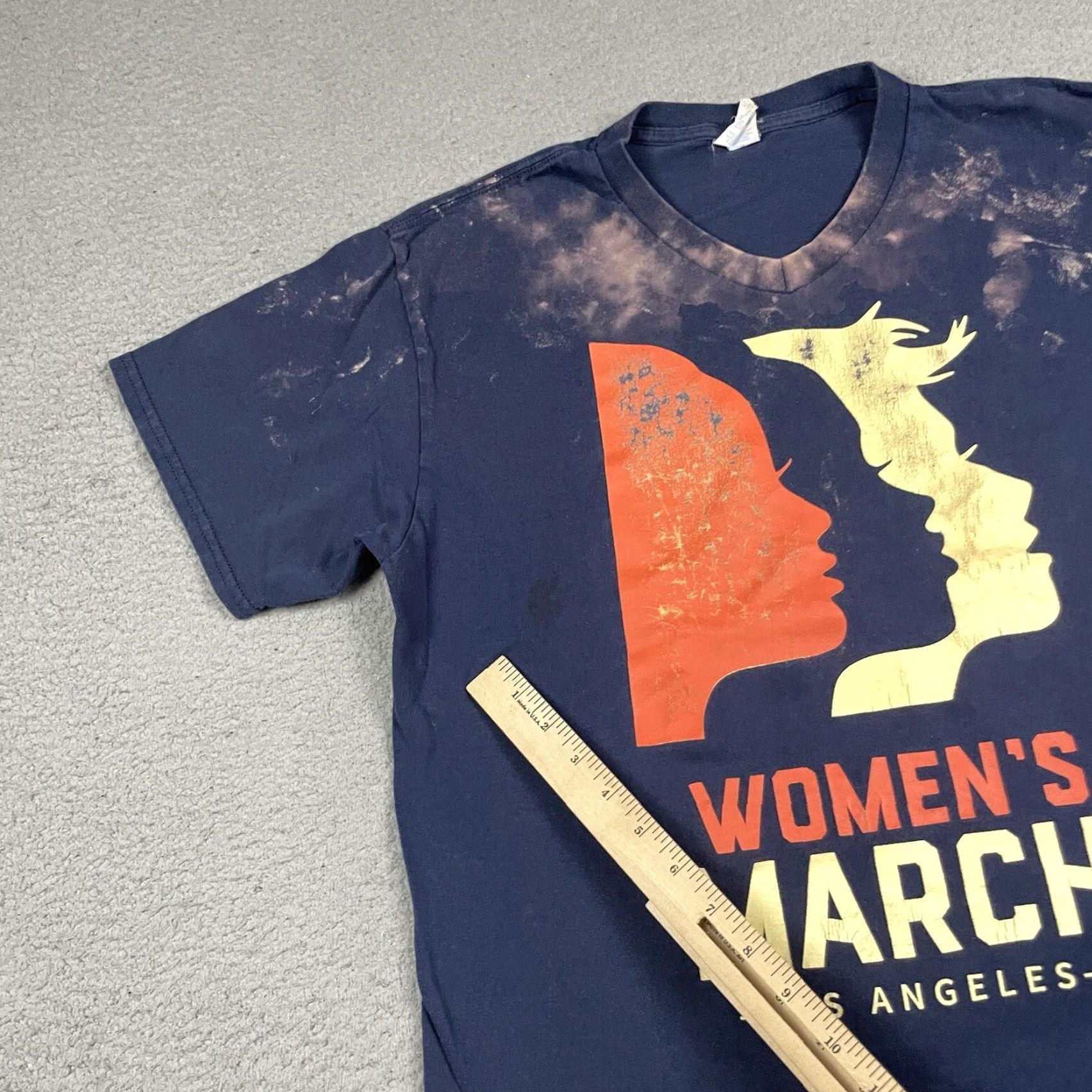Port & Company Womens March T Shirt Adult L Blue Port & Company Shirt Short Sleeve Crew Neck Casual Size L / US 10 / IT 46 - 7 Thumbnail