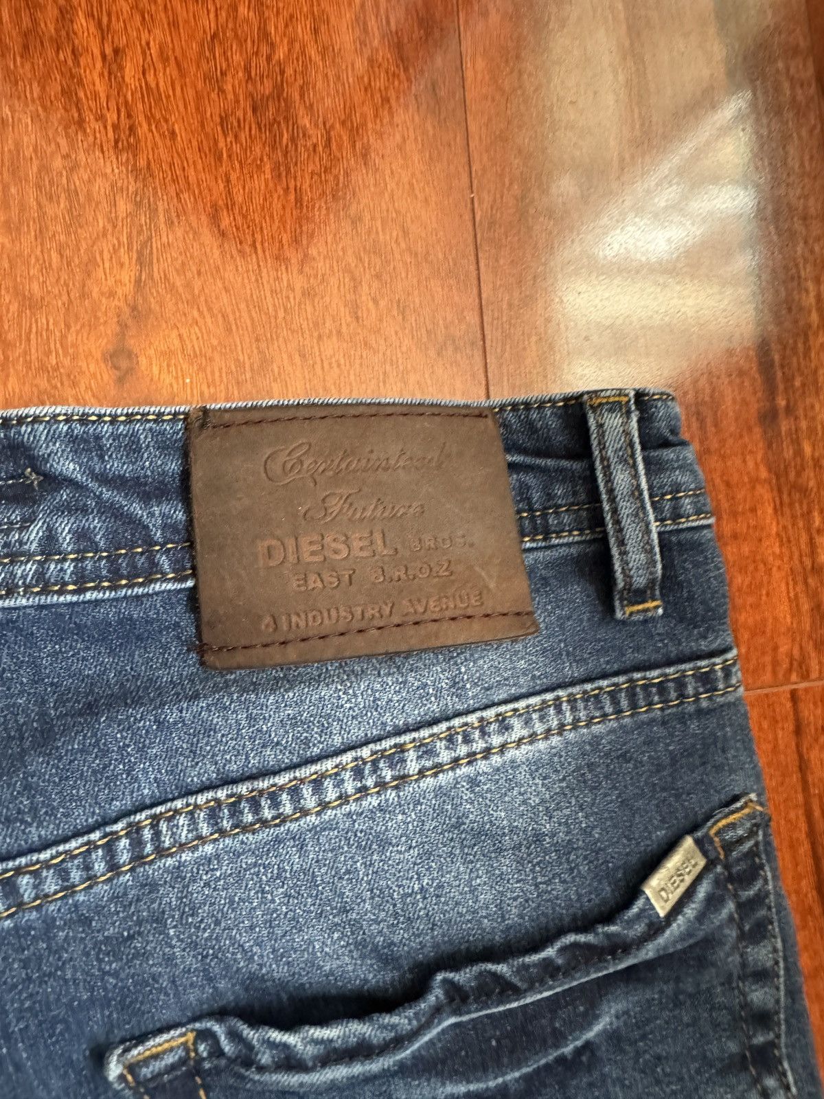 Diesel Vintage Diesel Thrashed Blue Jeans Size US 30 / EU 46 - 6 Thumbnail