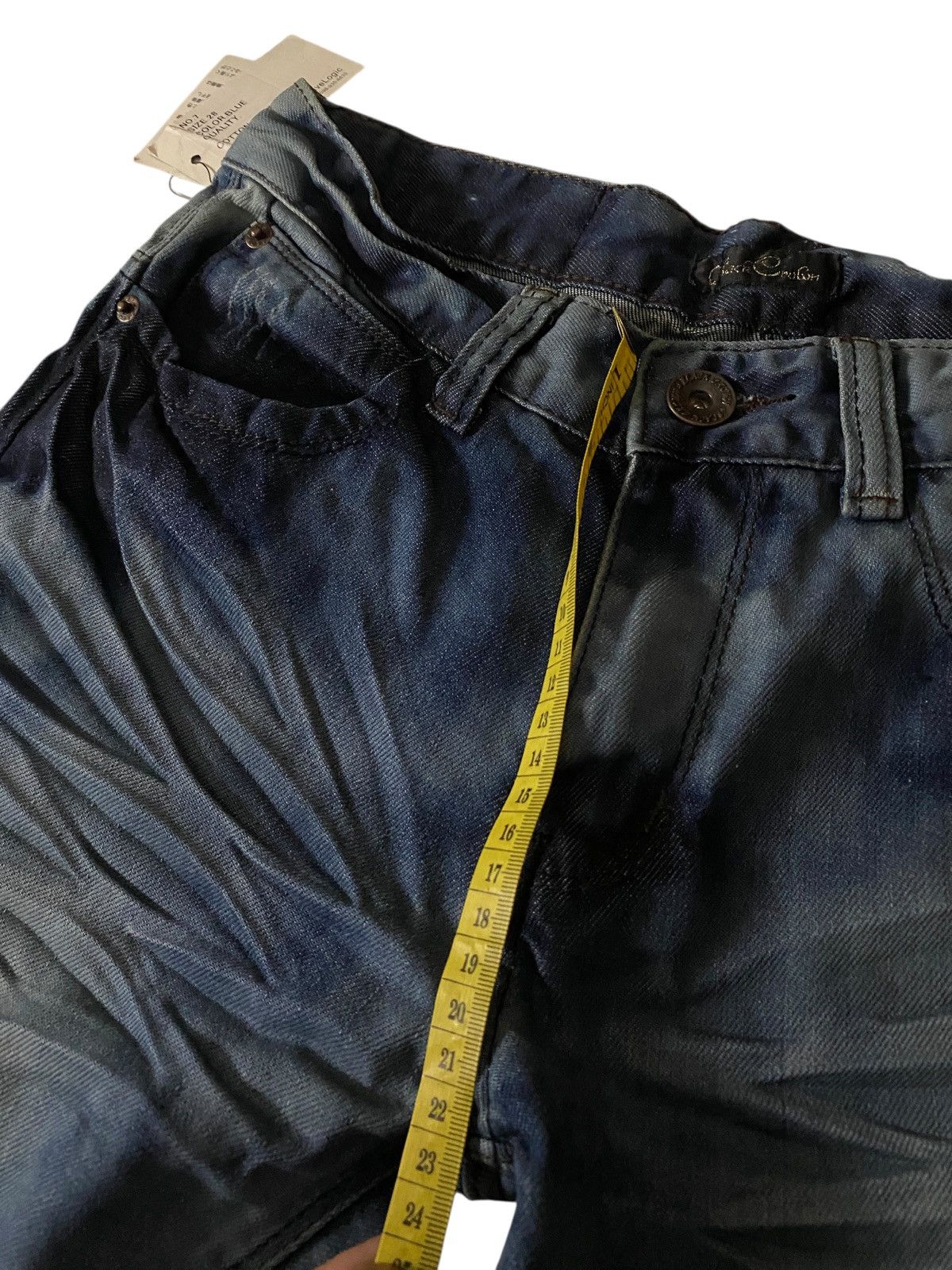 Le Grande Bleu (L.G.B.) 2000's Black Crown Clawmark Flared Jeans Size US 29 - 16 Thumbnail