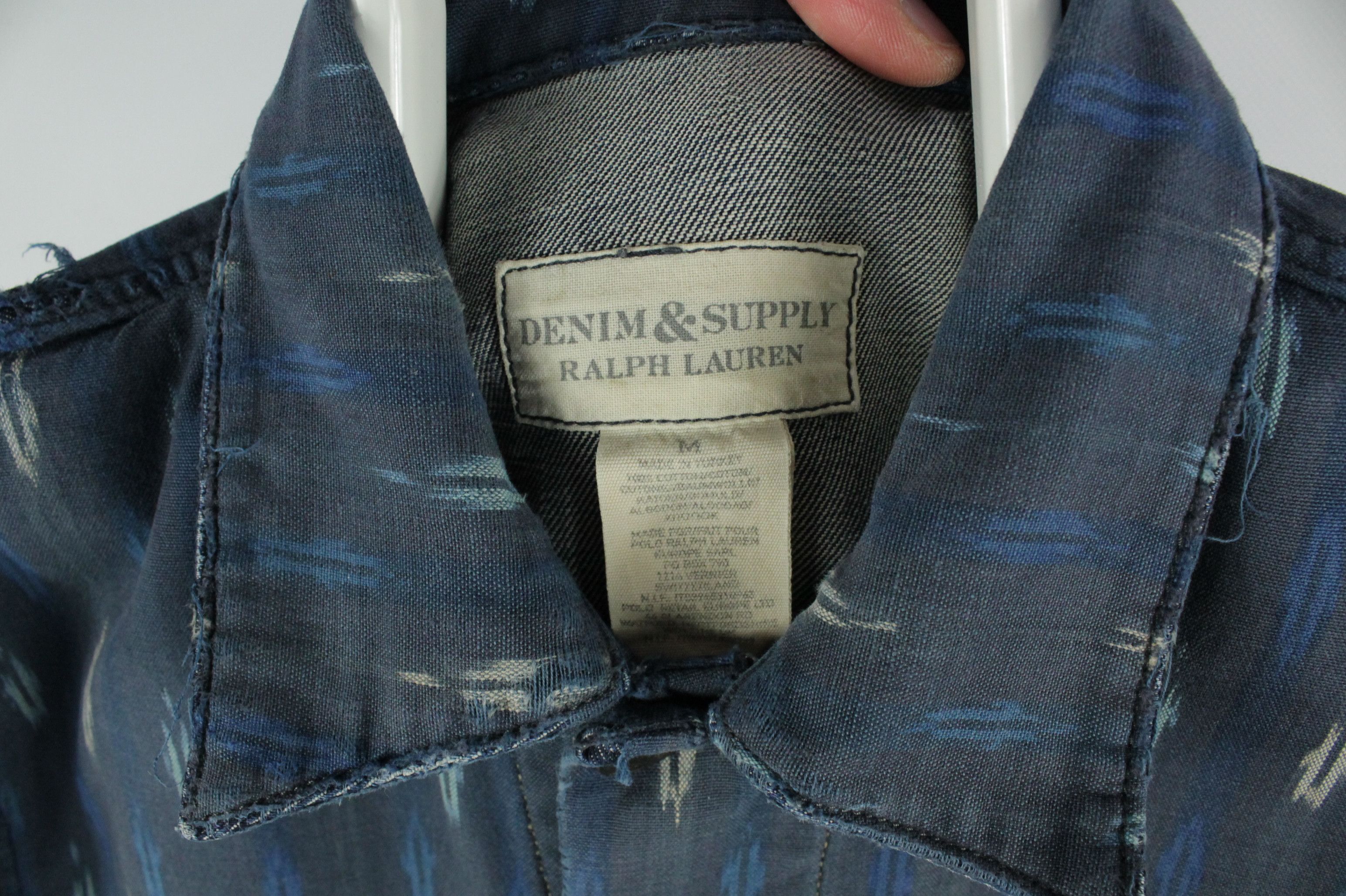 Denim & Supply Ralph Lauren Denim And Supply Ralph Lauren Distressed Denim Jacket Size US M / EU 48-50 / 2 - 3 Thumbnail