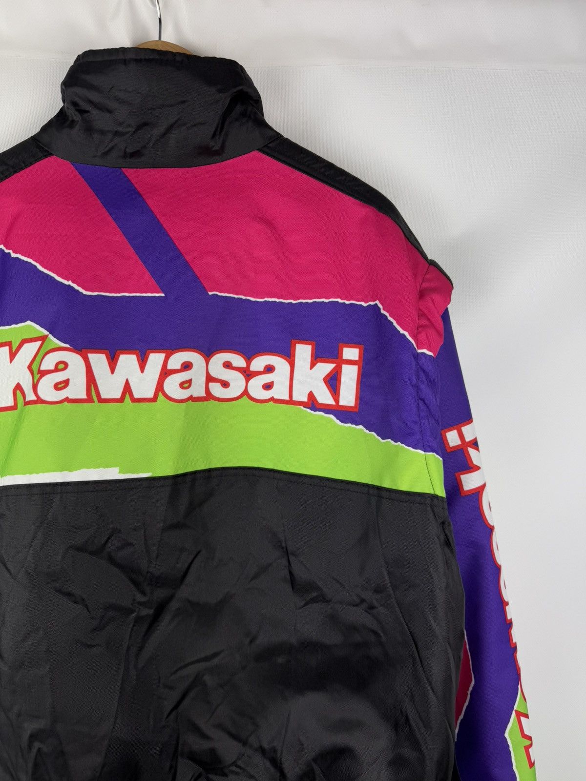 Vintage Kawasaki Vintage Racing Big Logo Transformer Jacket Size US XXL / EU 58 / 5 - 17 Thumbnail