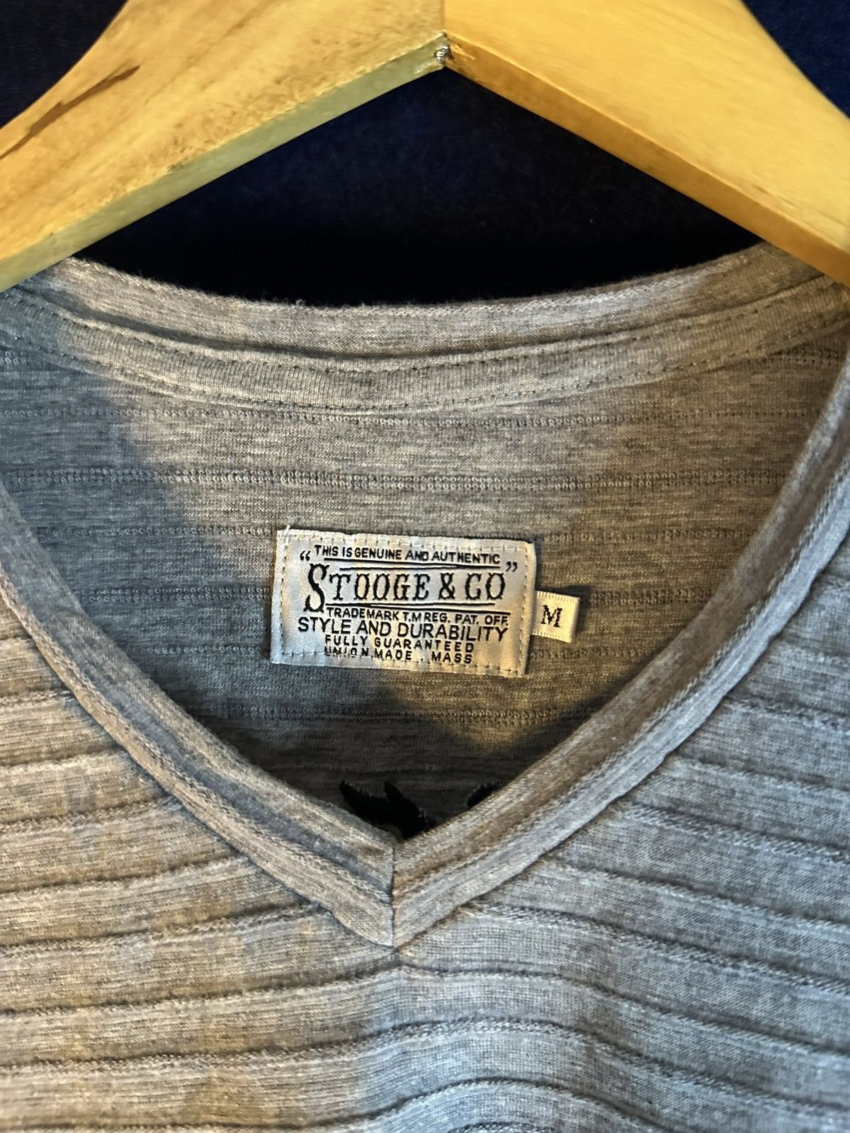 Japanese Brand Japanese Punk Style Stooge & Co. Vkei Longsleeve Size US M / EU 48-50 / 2 - 9 Thumbnail