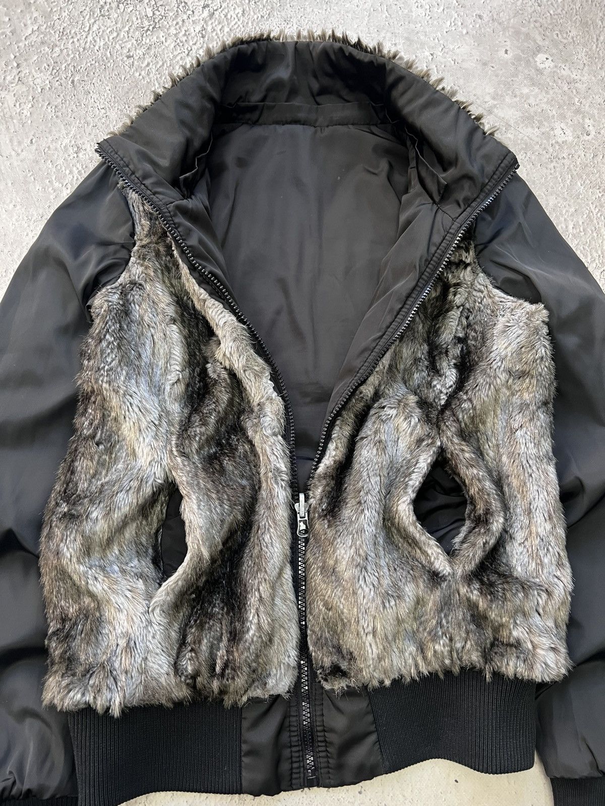 If Six Was Nine × Le Grande Bleu (L.G.B.) × Vintage HOOD COAT Vintage 70s Golden Fleece Bomber Military Jacket Size M / US 6-8 / IT 42-44 - 9 Thumbnail