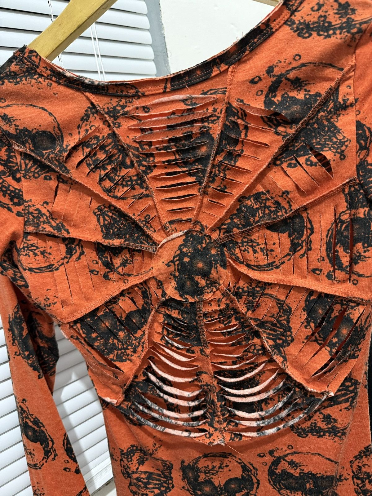 14th Addiction PARK GIRL SKULL ART IFSIX STYLE LONG SLEEVE Size M / US 6-8 / IT 42-44 - 6 Thumbnail