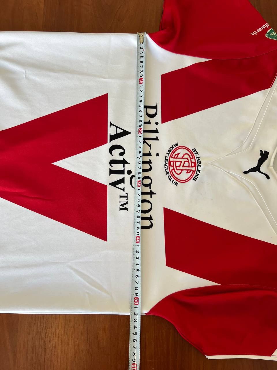 Puma 2009 ST.HELENS #14 ROBY MATCH WORN RIGBY SHIRT JERSEY SZ M Size US M / EU 48-50 / 2 - 17 Thumbnail