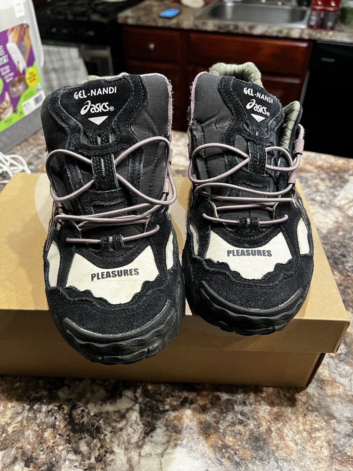 Asics × Pleasures Rare asics x pleasures collab Size US 8 / EU 41 - 1 Thumbnail