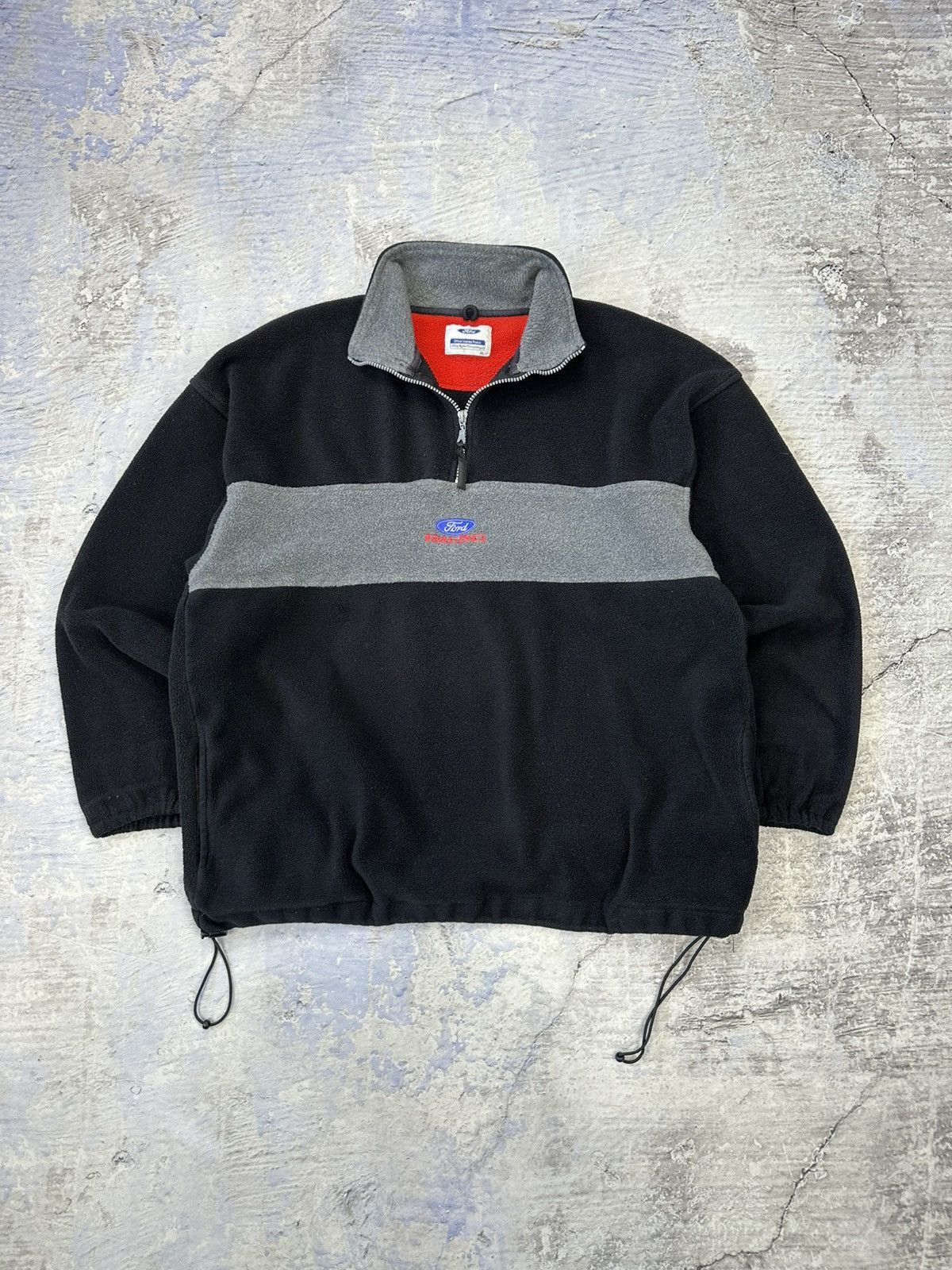 Ford × Vintage Ford Racing vintage fleece mens rare black Size US L / EU 52-54 / 3 - 1 Thumbnail
