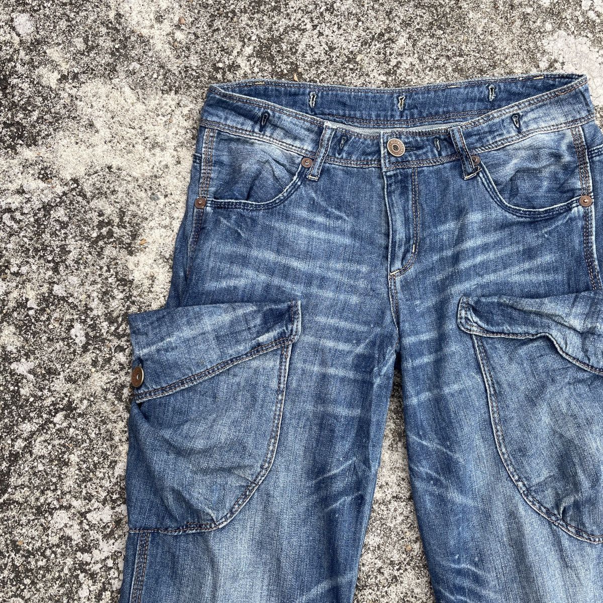 Other Vintage Westwood Outfitter Monkey Denim Jeans Size 31" - 3 Thumbnail