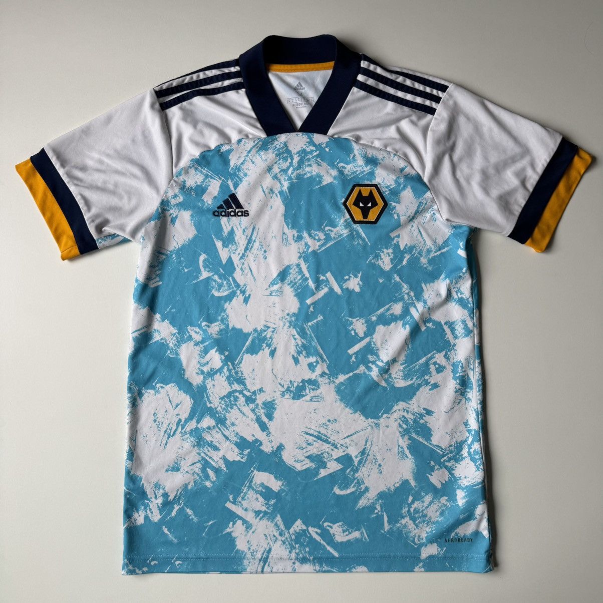 Adidas Wolverhampton Wanderers 2020-21 Adidas Away Jersey M BPL Size US M / EU 48-50 / 2 - 5 Thumbnail