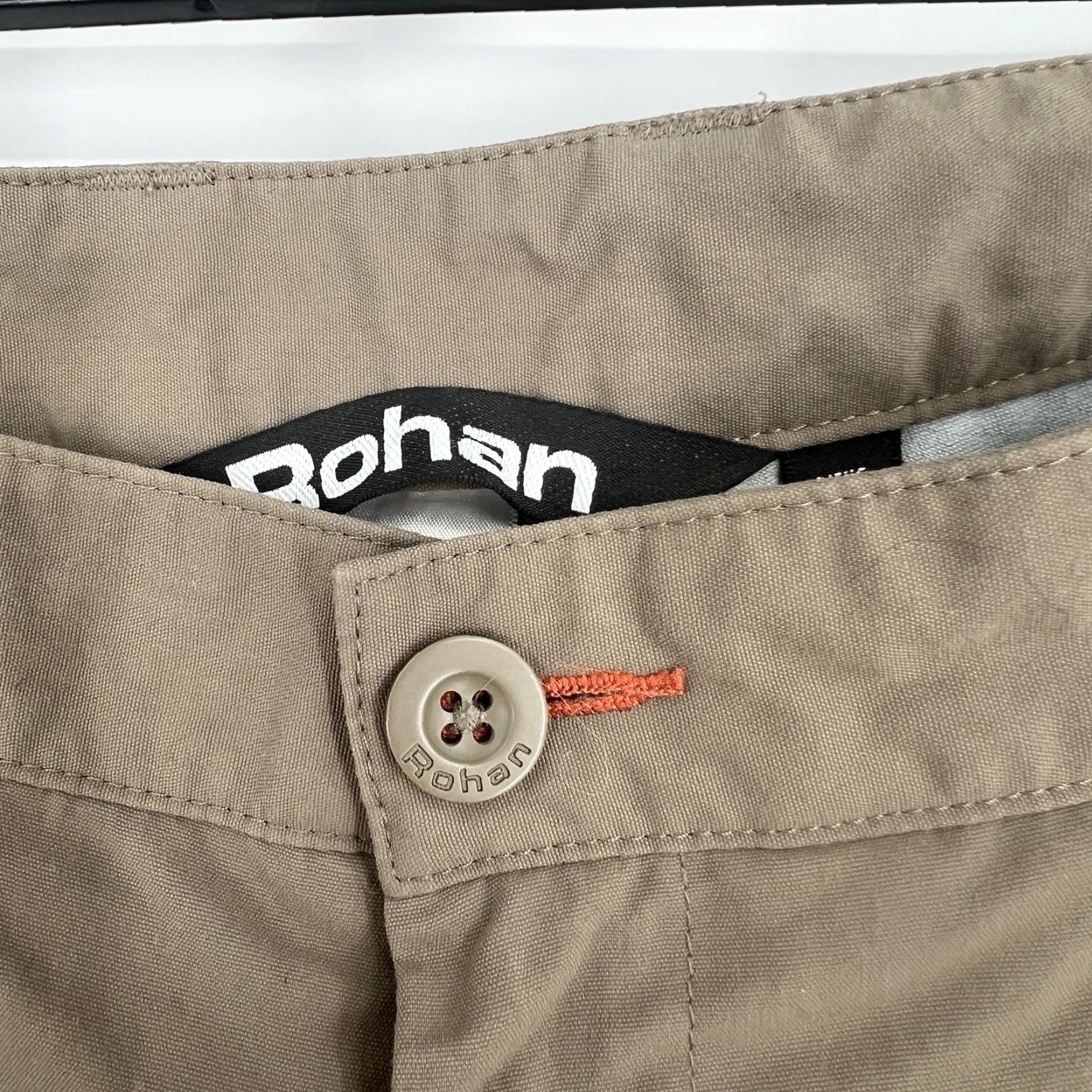 Vintage VINTAGE Rohan Dry Requisite Trousers Mens W34 L30 Tan Barricade Lined Outdoor Hiking Size US 38 / EU 54 - 2 Thumbnail