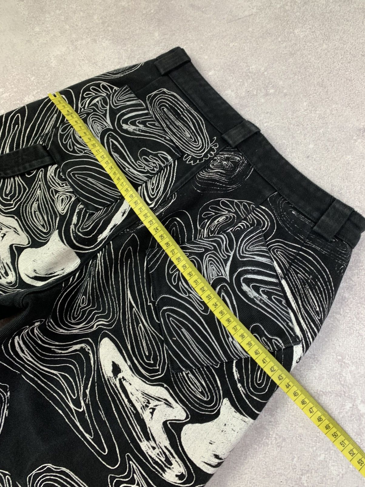 Drain Gang Archive Claire Barrow Flared Jeans Size 27" / US 4 / IT 40 - 18 Thumbnail
