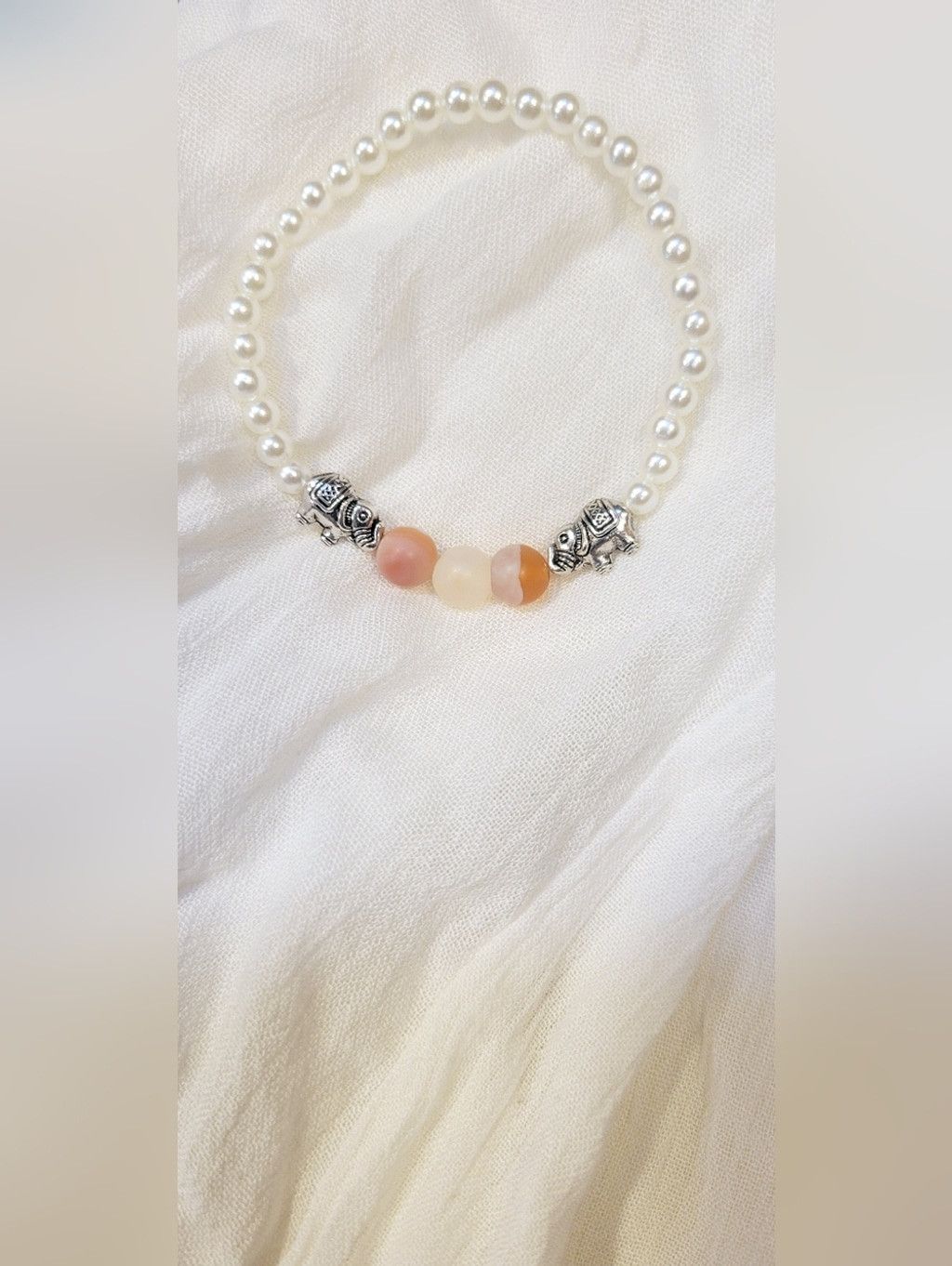 Handmade Beaded Bracelet Intent Bundle With Crystals & Card Size ONE SIZE - 3 Thumbnail