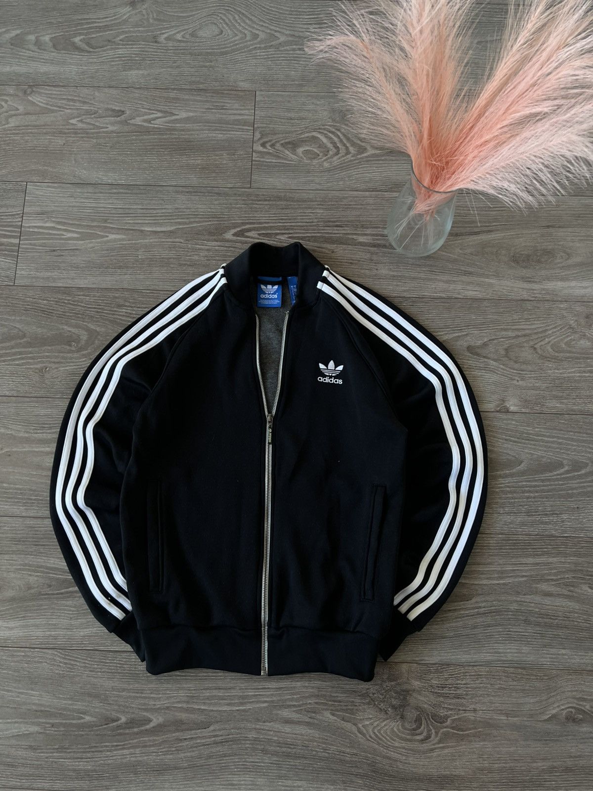 ‼️Adidas 3 Stripes Track Beanbauer Vintage Y2k Zip Sweatshirt