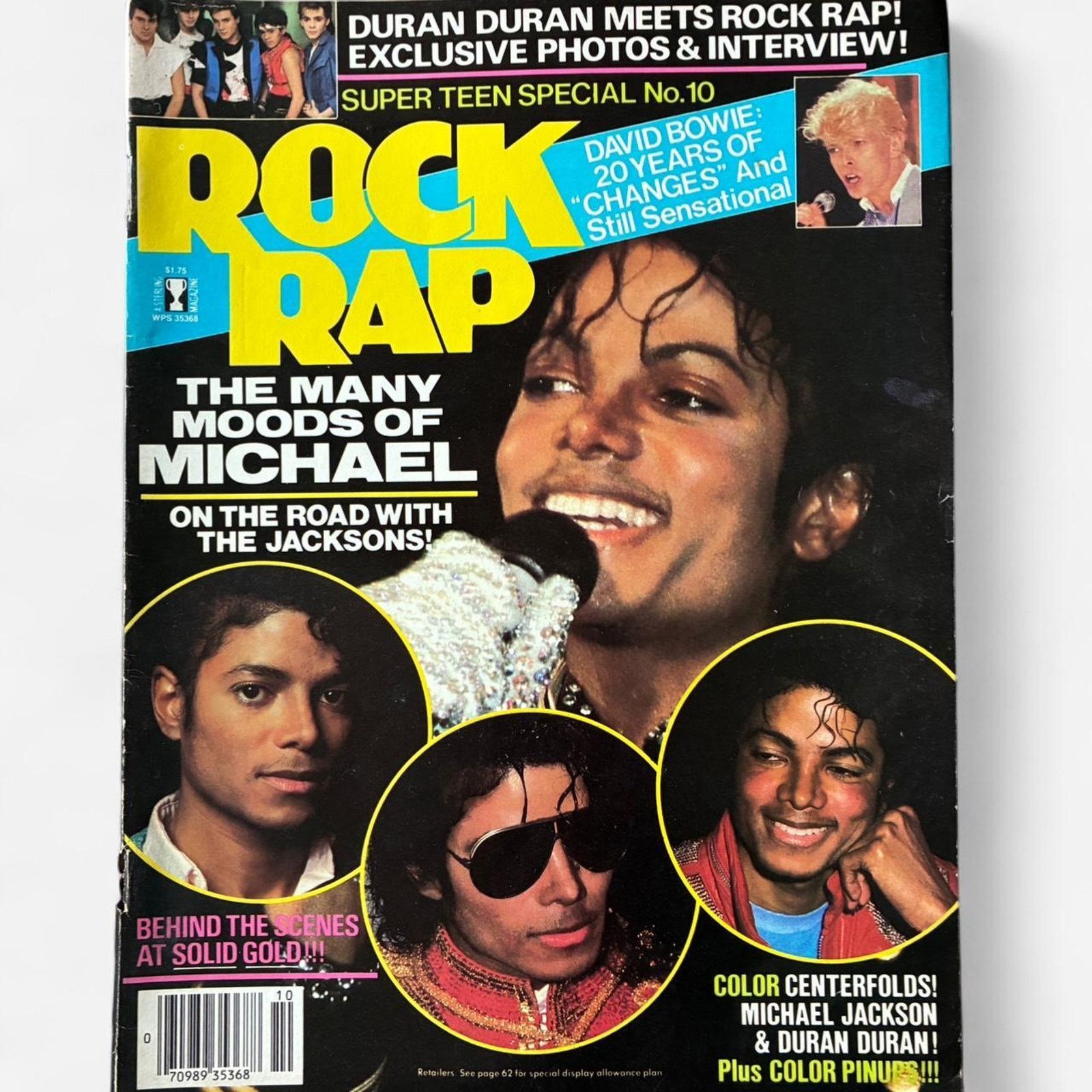 Michael Jackson × Vintage Michael Jackson Rock Rap vintage Magazine, & David Bowie Size ONE SIZE - 1 Thumbnail