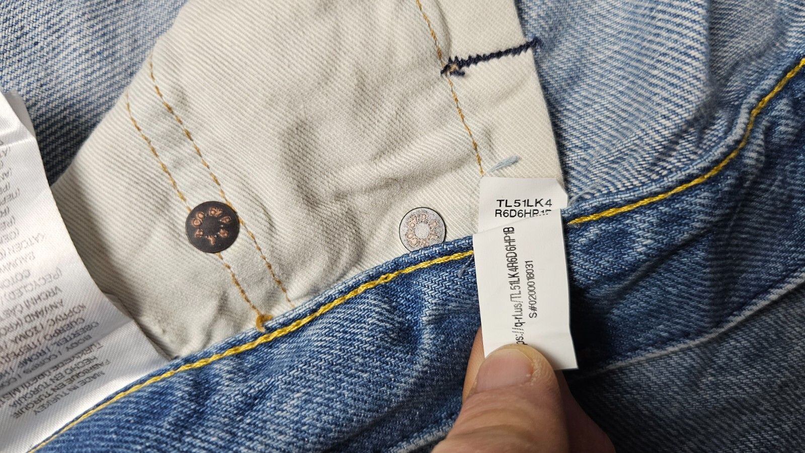 Polo Ralph Lauren Vintage 90s Polo Ralph Lauren Acid Wash Jeans High Rise W40 Size US 40 / EU 56 - 10 Thumbnail