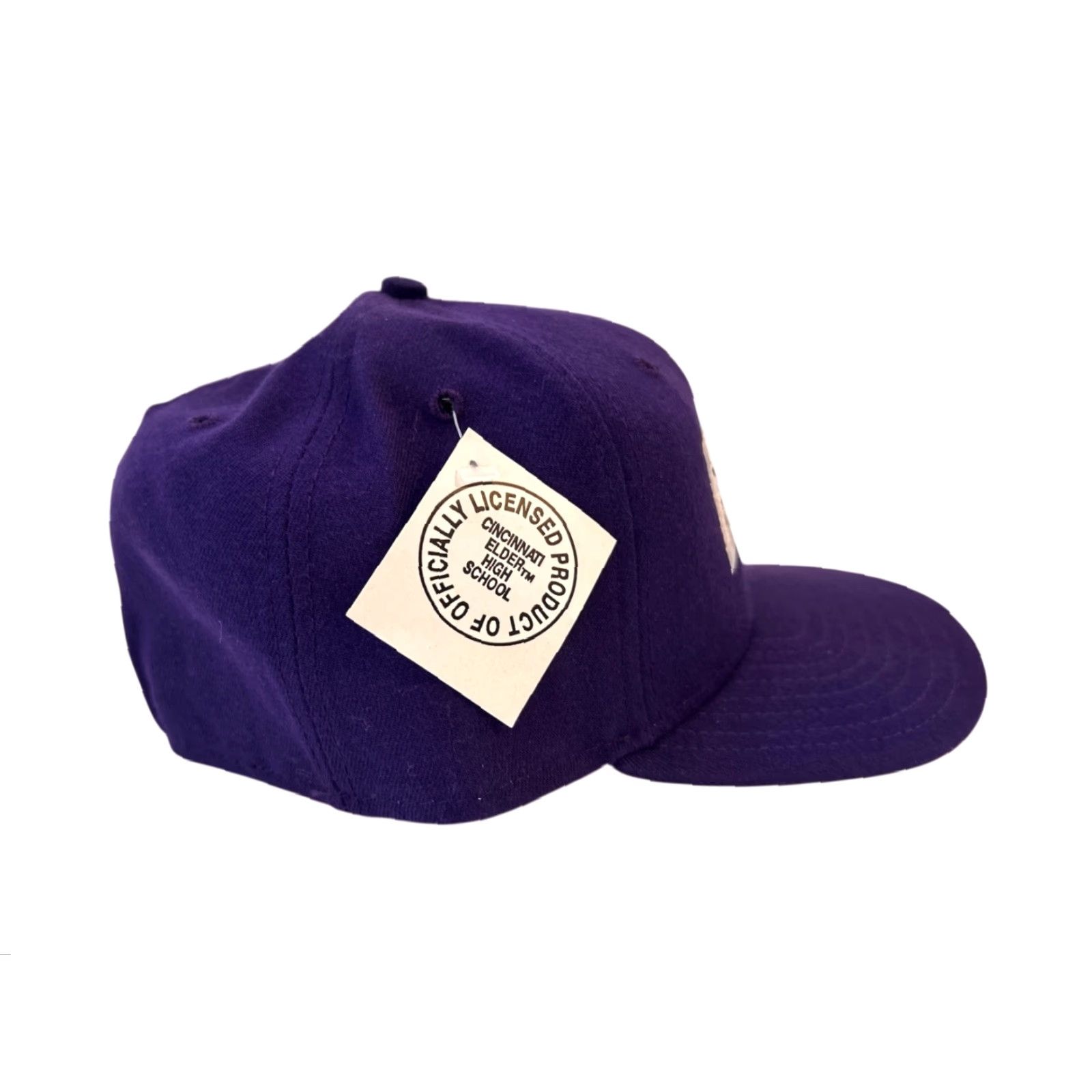 New Era VINTAGE New Era Baseball Cap Hat 7 3/8 Purple USA Wool Blend NWT Deadstock Embroidered Logos Men Mens Size ONE SIZE - 6 Thumbnail