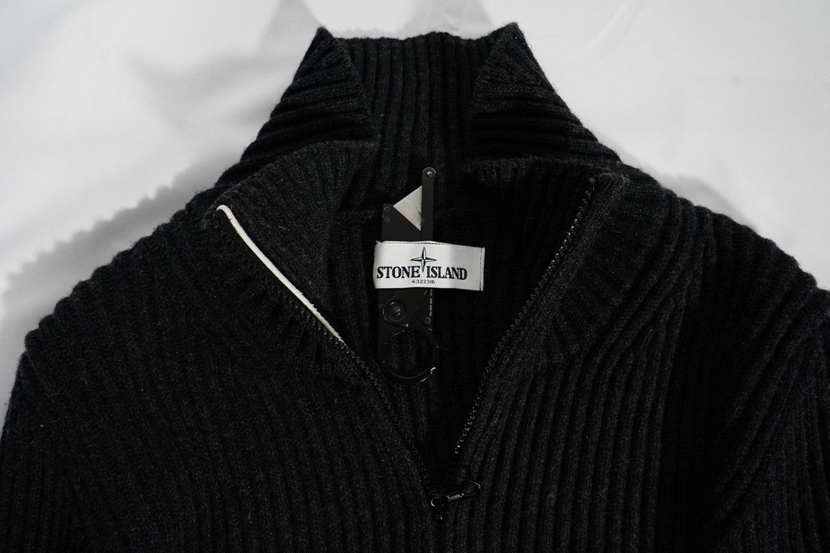 Stone Island Stone Island Vintage Knit Zip Sweater Size US M / EU 48-50 / 2 - 4 Thumbnail