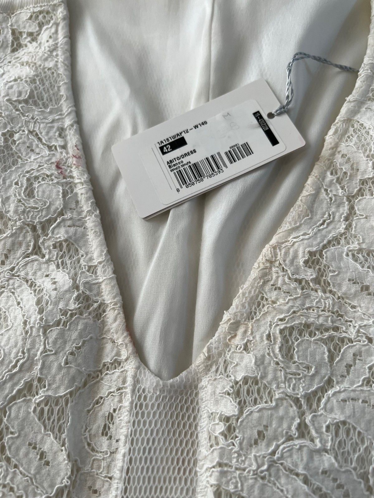 Patrizia Pepe Patrizia Pepe Lace Mini Dress White ( IT 42 / US 6 ) Size S / US 4 / IT 40 - 4 Thumbnail