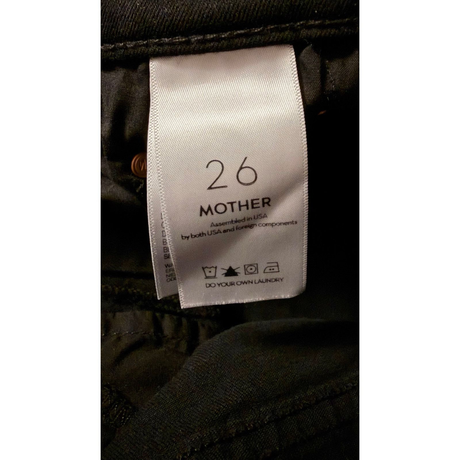 MOTHER Mother The Insider Crop Step Fray - Guilty Racer size 26 Size 26" / US 2 / IT 38 - 10 Thumbnail
