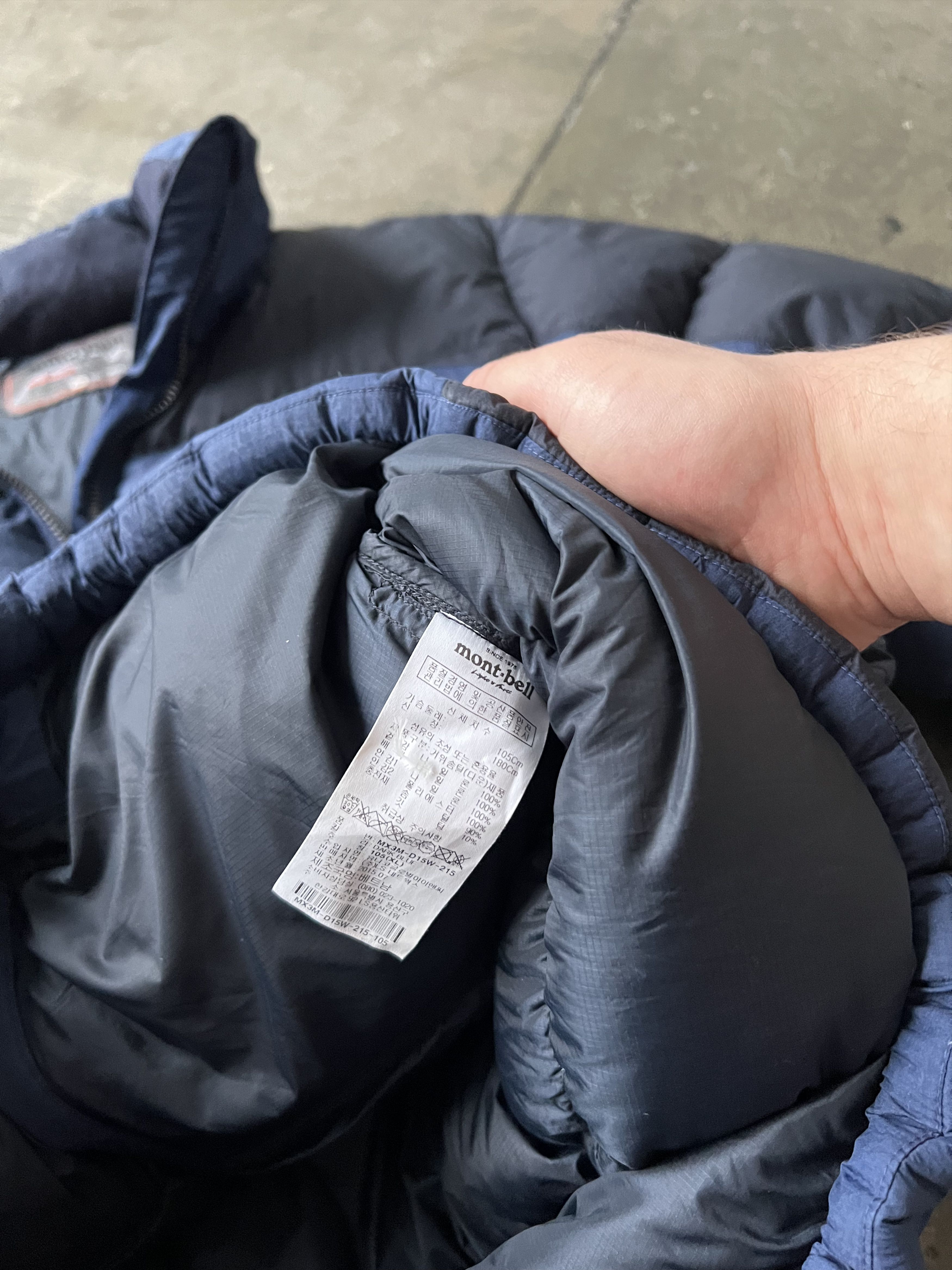 Montbell Montbell Puffer Down Jacket Vintage Size US M / EU 48-50 / 2 - 4 Thumbnail