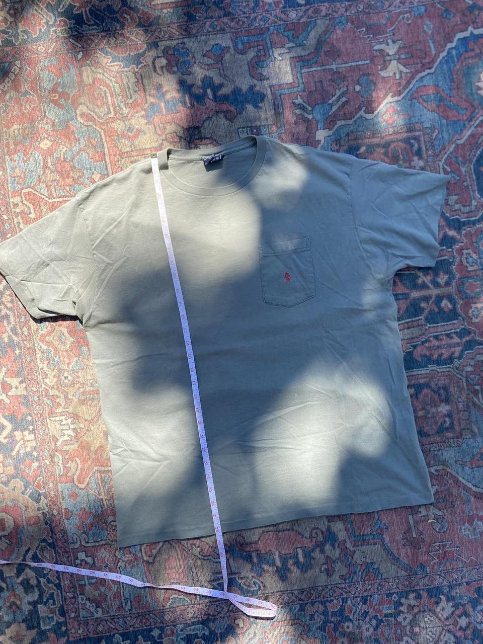 Polo Ralph Lauren Early 90s Single Stitch Olive Polo Ralph Lauren Shirt Large Size US L / EU 52-54 / 3 - 1 Thumbnail