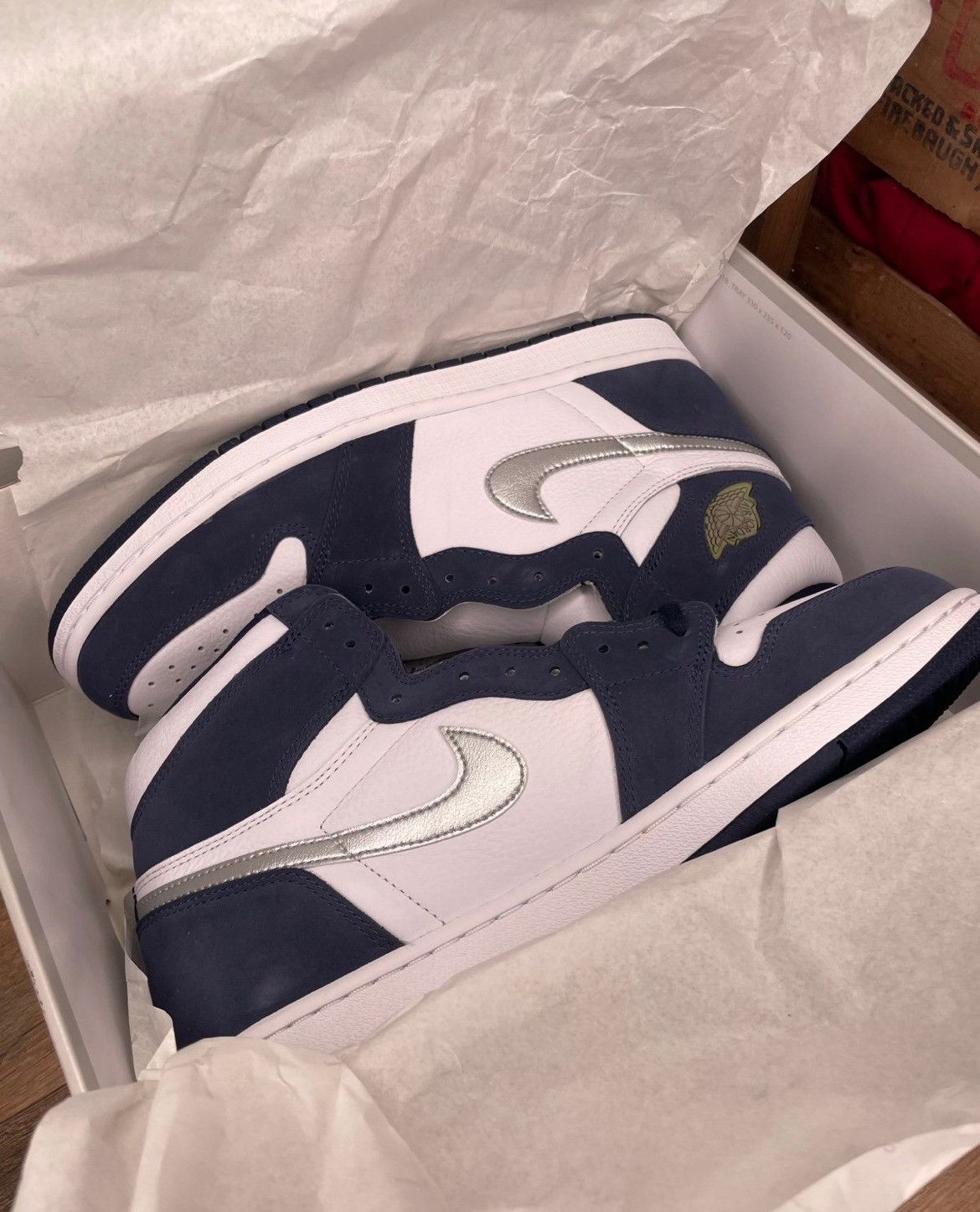 Nike Nike Air Jordan 1 Retro High CO.JP Midnight Navy Sz 11.5 Size US 11.5 / EU 44-45 - 5 Thumbnail