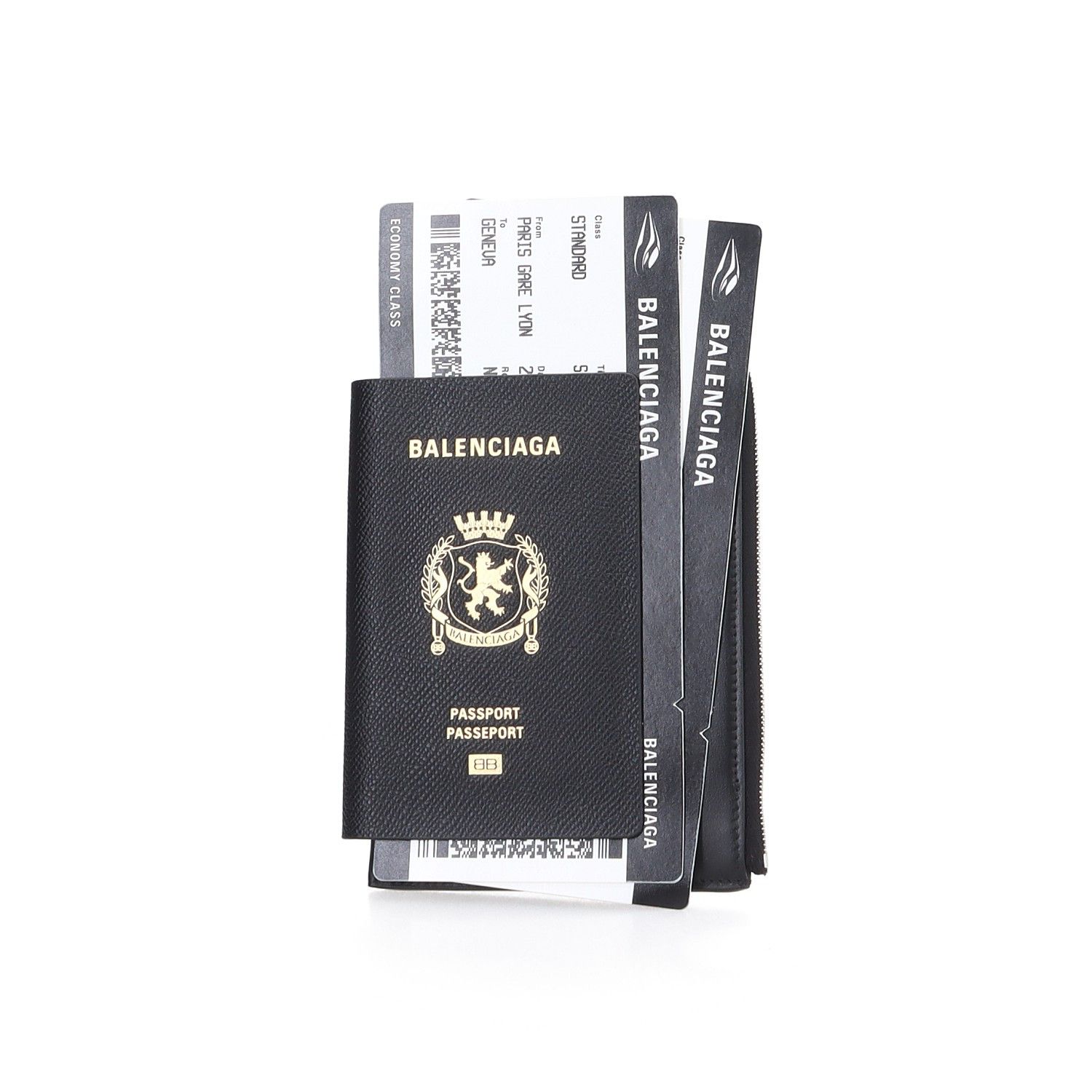 Balenciaga Balenciaga Crest Passport Bag One Size Size ONE SIZE - 1 Thumbnail