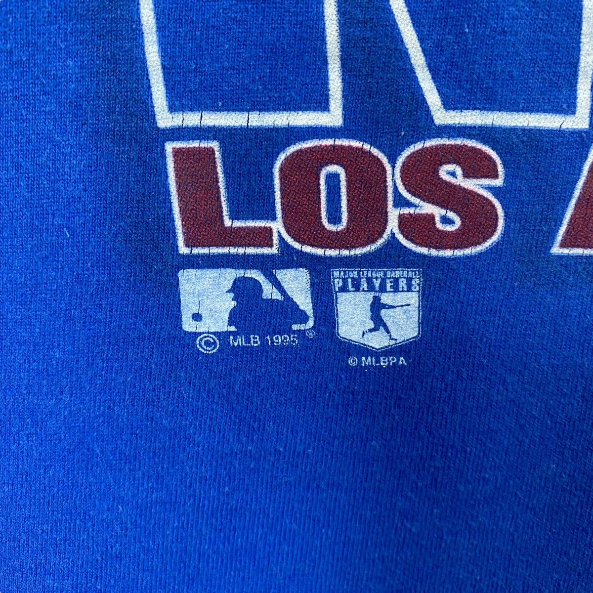 MLB × Vintage Vintage 90's HIDEO NOMO Los Angeles Dodgers Mlb Player Tee Size US L / EU 52-54 / 3 - 4 Thumbnail