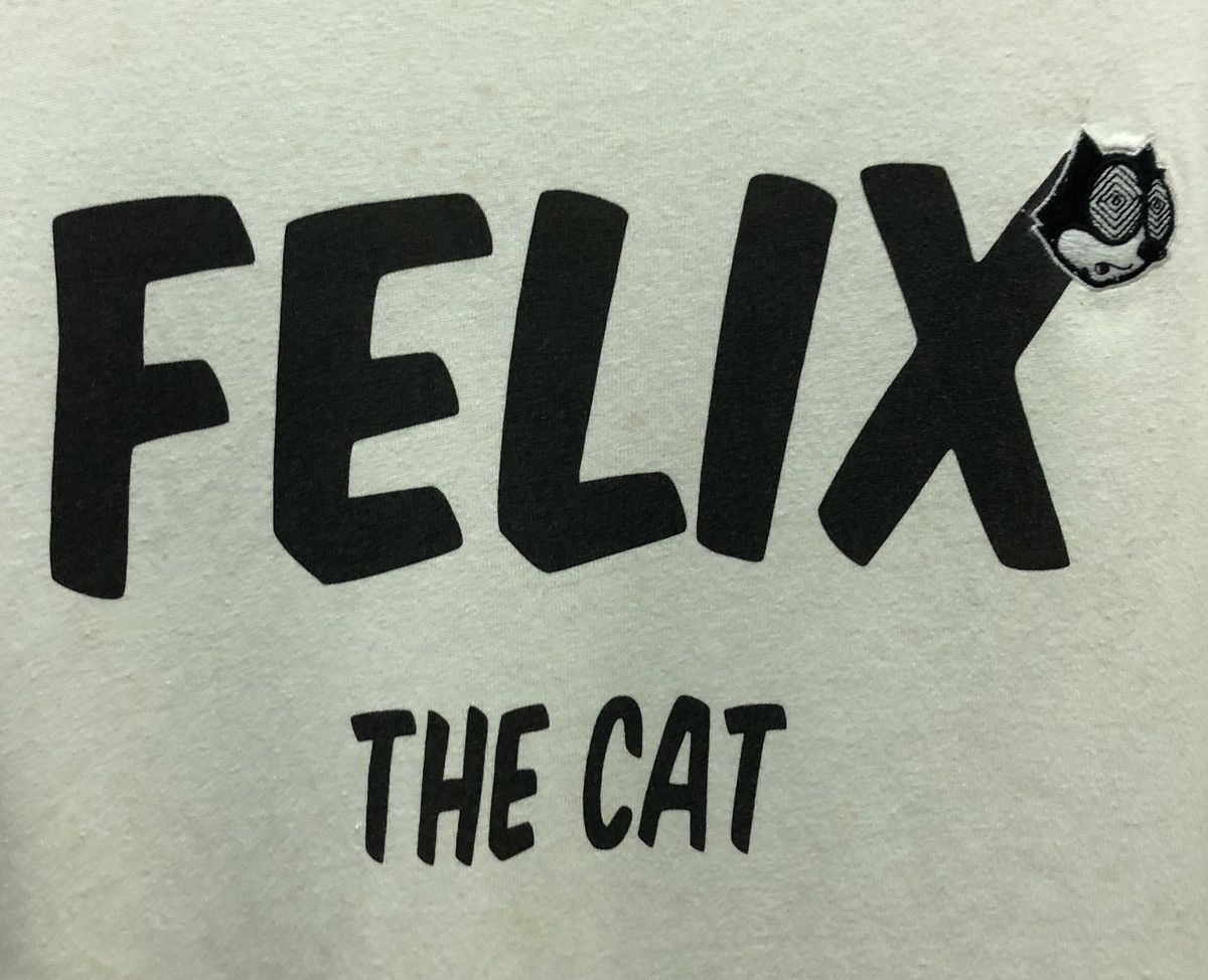 Vintage GU 2019 DreamWorks Felix The Cat T-Shirt Size US L / EU 52-54 / 3 - 3 Thumbnail