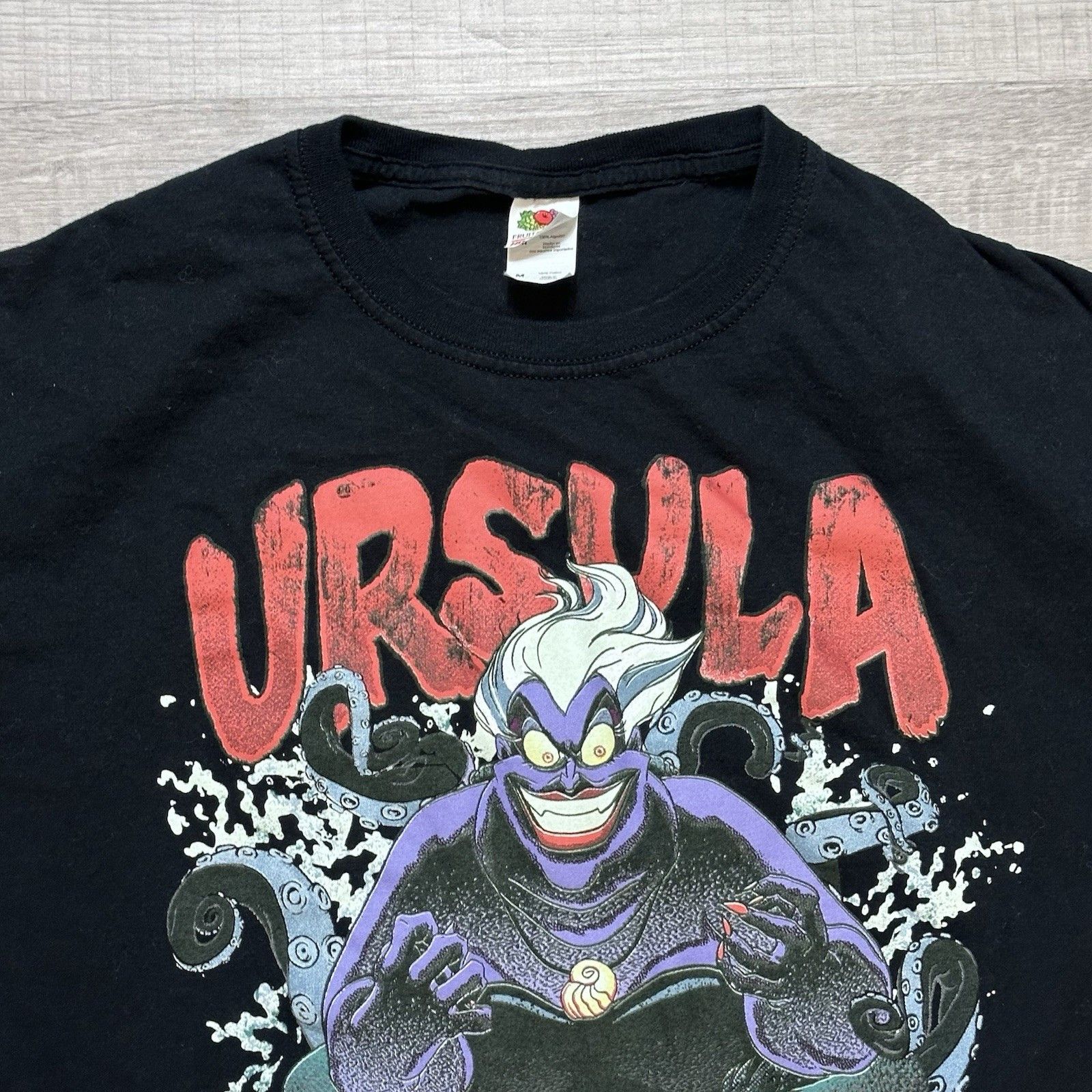 Fruit Of The Loom Disney Ursula Little Mermaid Tee Poor Unfortunate Souls Tee Size M / US 6-8 / IT 42-44 - 5 Thumbnail