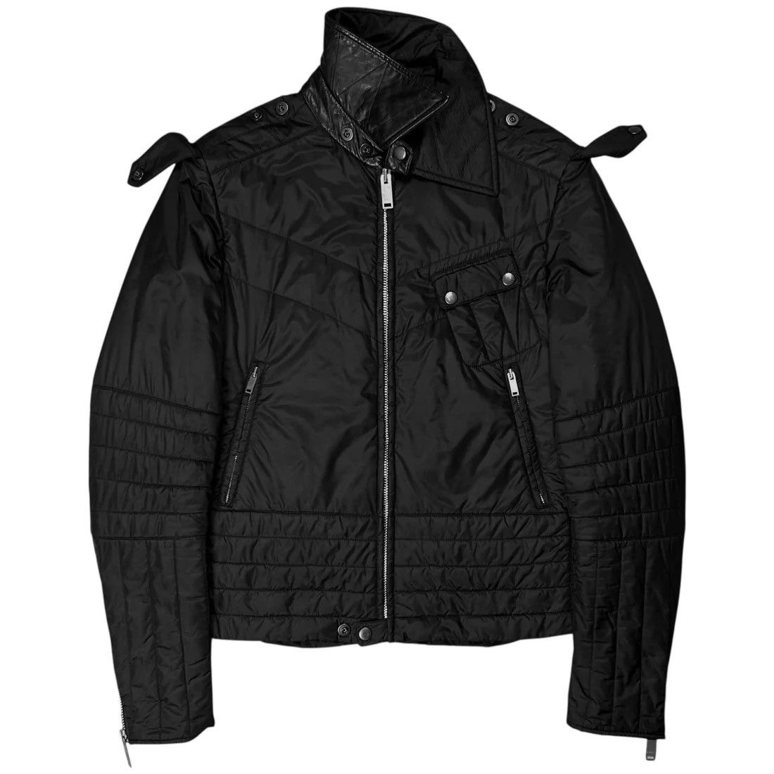 Gucci Gucci by Tom Ford Quilted Work Zip Jacket - AW00 Size US S / EU 44-46 / 1 - 1 Thumbnail