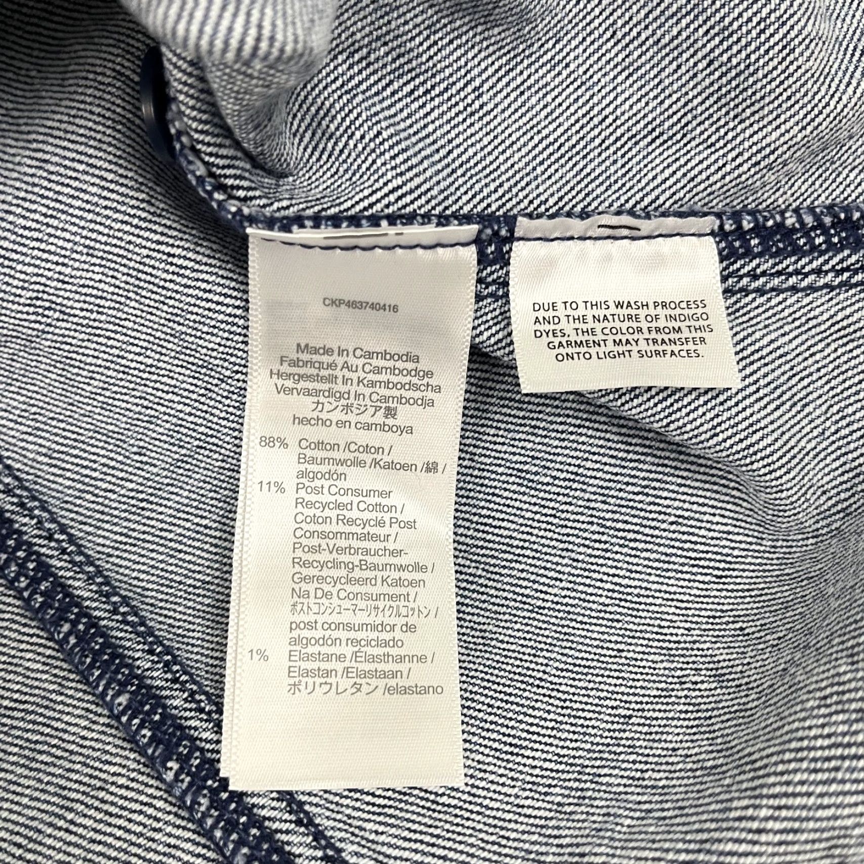 Madewell Madewell Denim Vest Women 12 Blue Western V-Neck Casual Size XL / US 12-14 / IT 48-50 - 6 Thumbnail