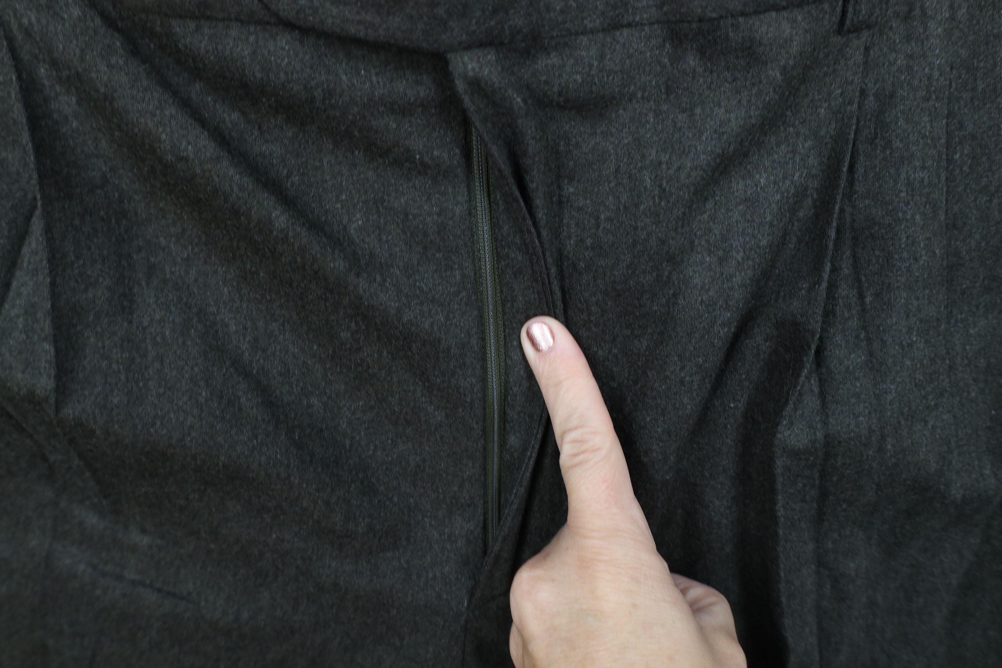 Vintage Vintage 90s Streetwear Cuffed Wide Leg Chino Pants Green Size US 38 / EU 54 - 5 Thumbnail