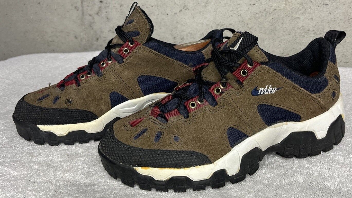 Nike Vintage Nike Air Ndestrukt Hiking Outdoor Shoes Brown Size 8 Size US 8 / EU 41 - 1 Thumbnail