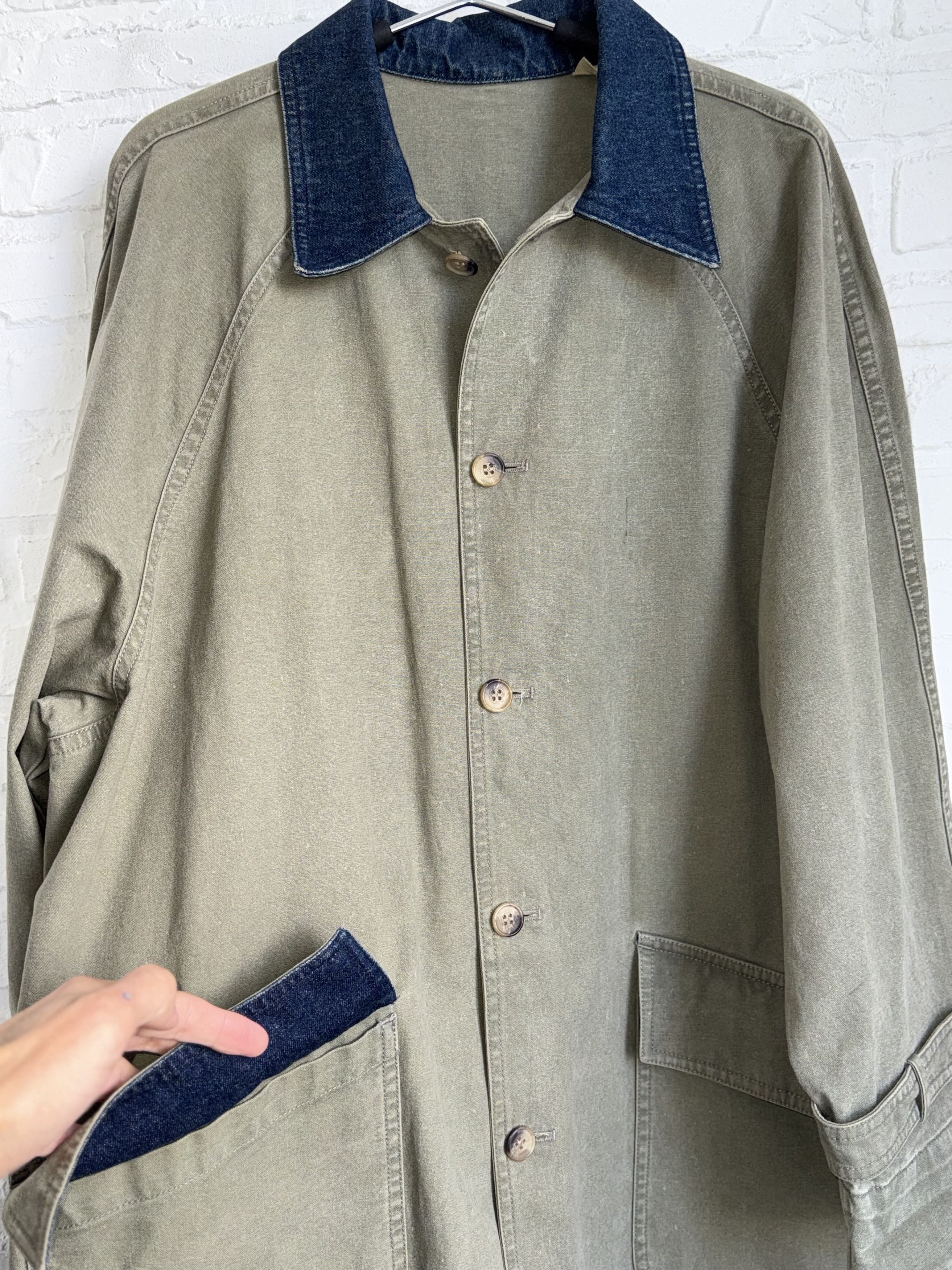B.D. Baggies ARCHIVE Vintage 90s B.D. Baggies workwear Duster Coat Size US M / EU 48-50 / 2 - 7 Thumbnail